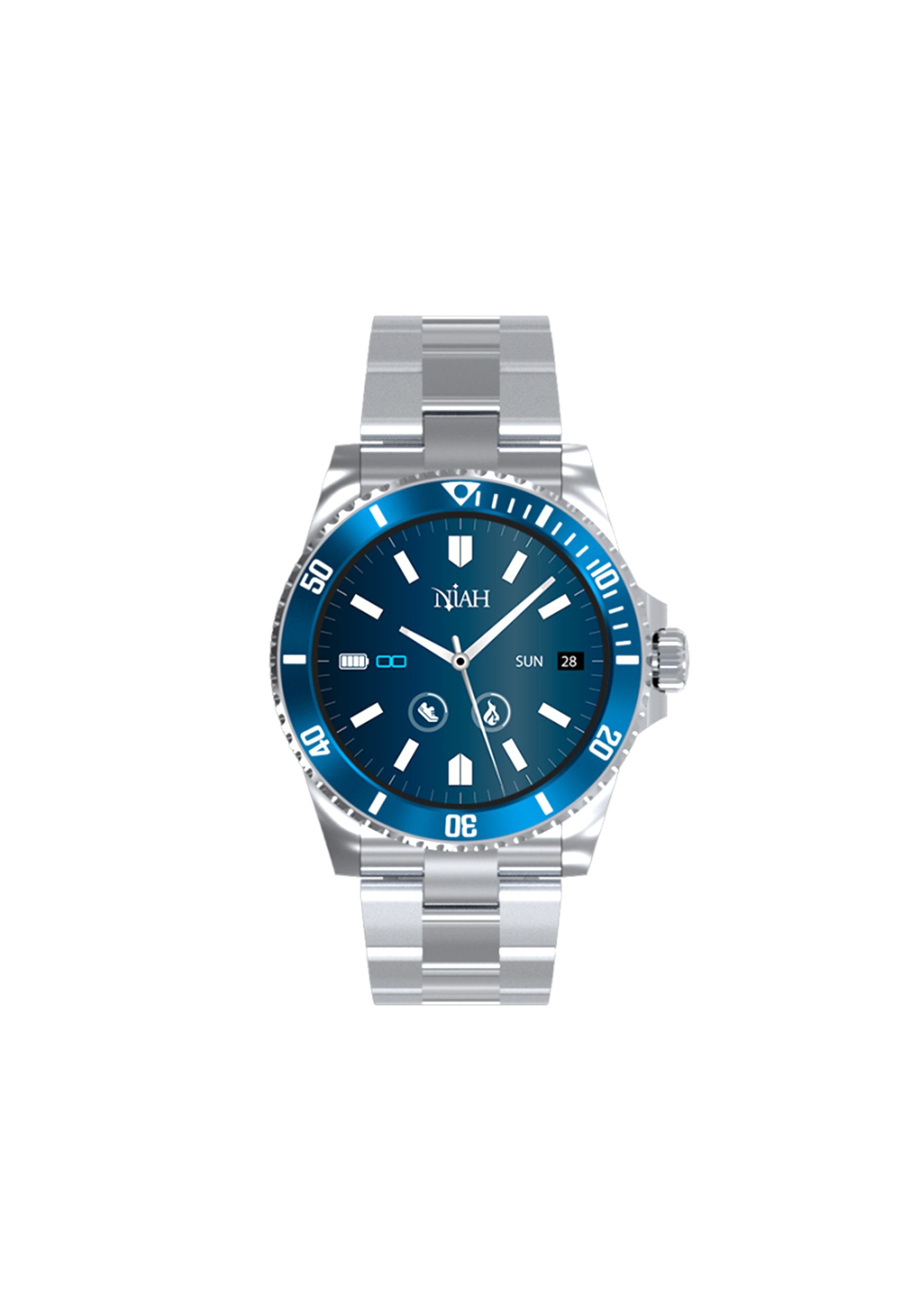 Techmade Herren-Smartwatch Neptun Smartwatch (TechS) Set