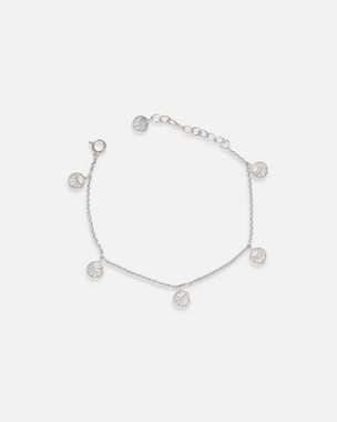 Pernille Corydon Charm-Armband Mini Daylight Armband Damen 15-18 cm, Silber 925