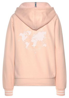 Buffalo Kapuzensweatshirt mit Druck auf dem Rücken, Loungeanzug