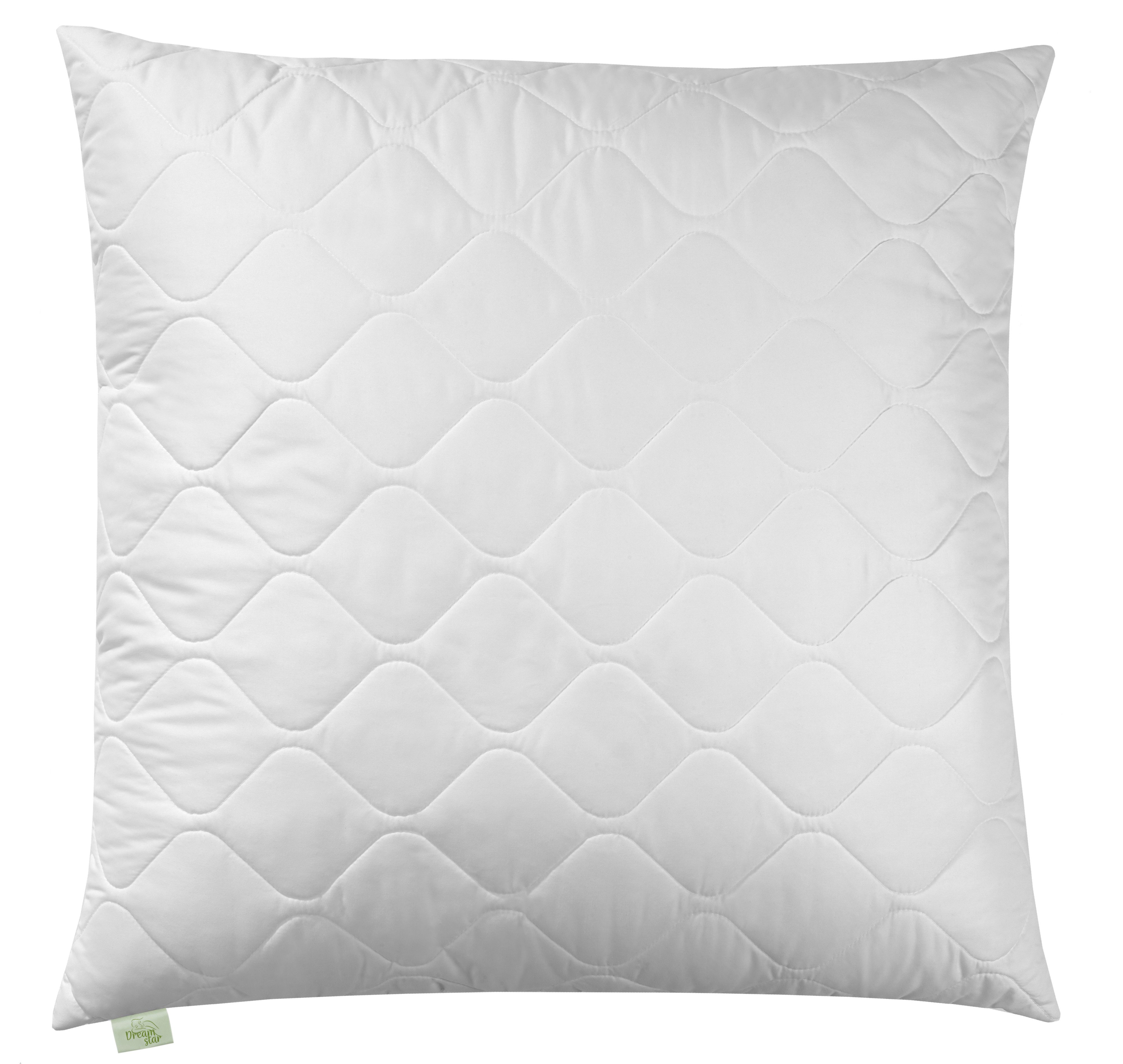 Dreamstar Microfaserkissen gestepptes Kopfkissen 40x80 cm günstig online kaufen
