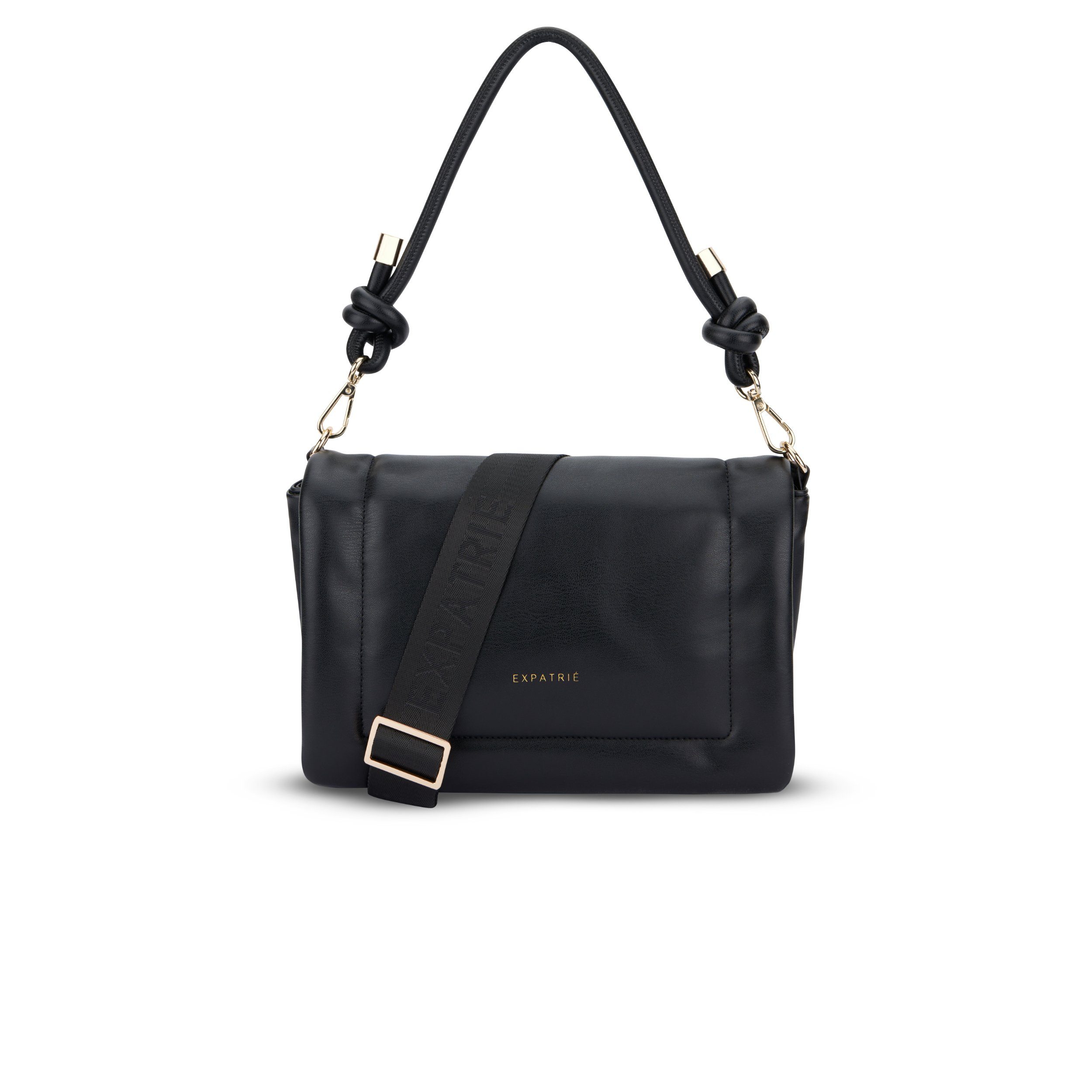 Expatrié Umhängetasche Zoe Medium Handtasche Damen Stylische Tasche, Veganes Kunstleder, Verstellbarer Schultergurt