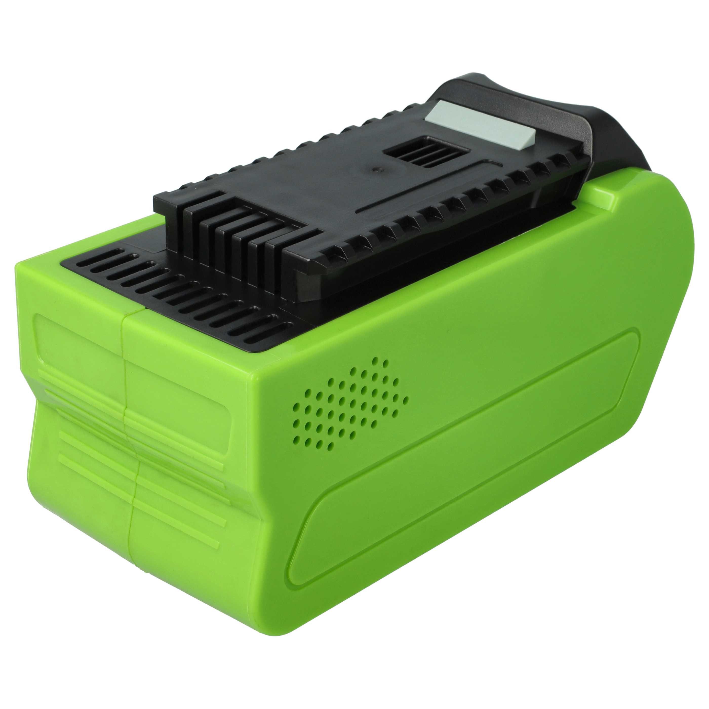 Extensilo Akku passend für Greenworks G40LM45K4, G40LM45K2X, G40LM45, Akku Akku Li-Ion 5000 mAh (40 V, 1 St), Leistungsfähiger Austausch-Akku für Rasenmäher, Wiederaufladbar