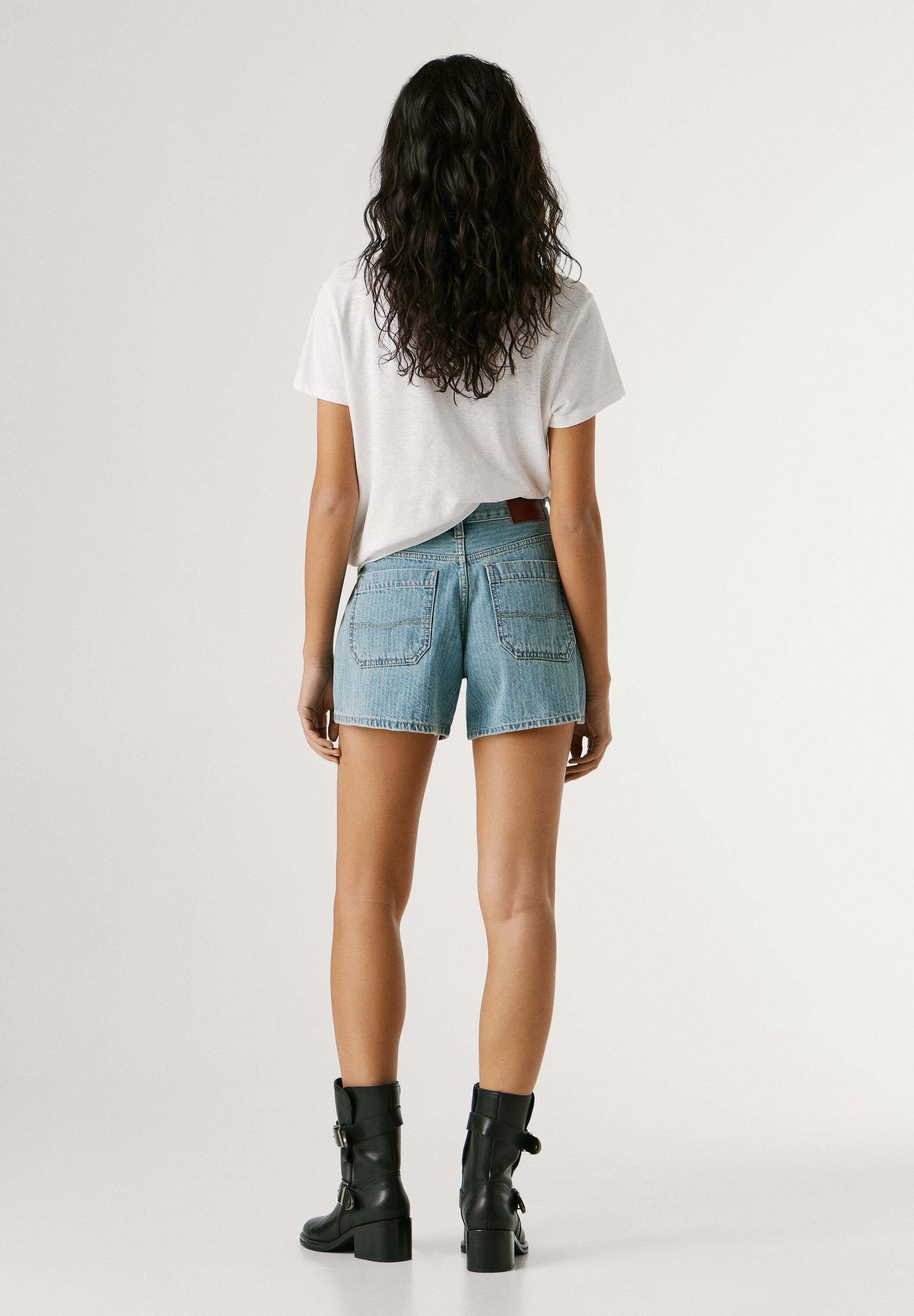 Pepe Jeans Shorts denim shorts A-LINE SHORT HW RACHEL