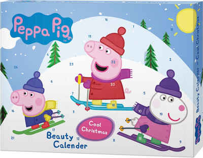 Peppa Pig Adventskalender Peppa Pig Bath & Fun Calendar 'Cool Christmas' (Packung, 24-tlg)