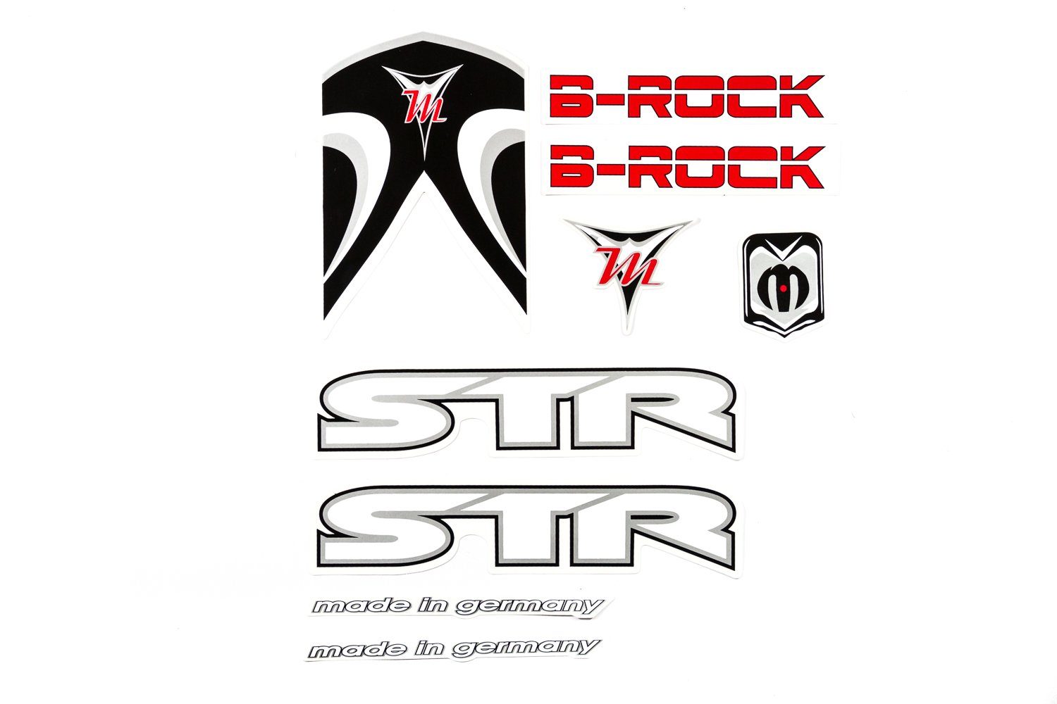 Fahrradrahmen Fahrrad DEKOR Satz Aufkleber Rahmen frame Decal Sticker STR B-Rock