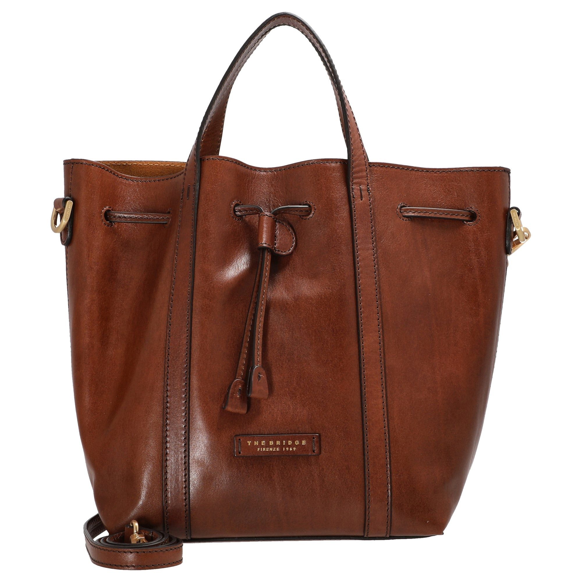 THE BRIDGE Beuteltasche Story Donna - Beuteltasche 29 cm (marrone)