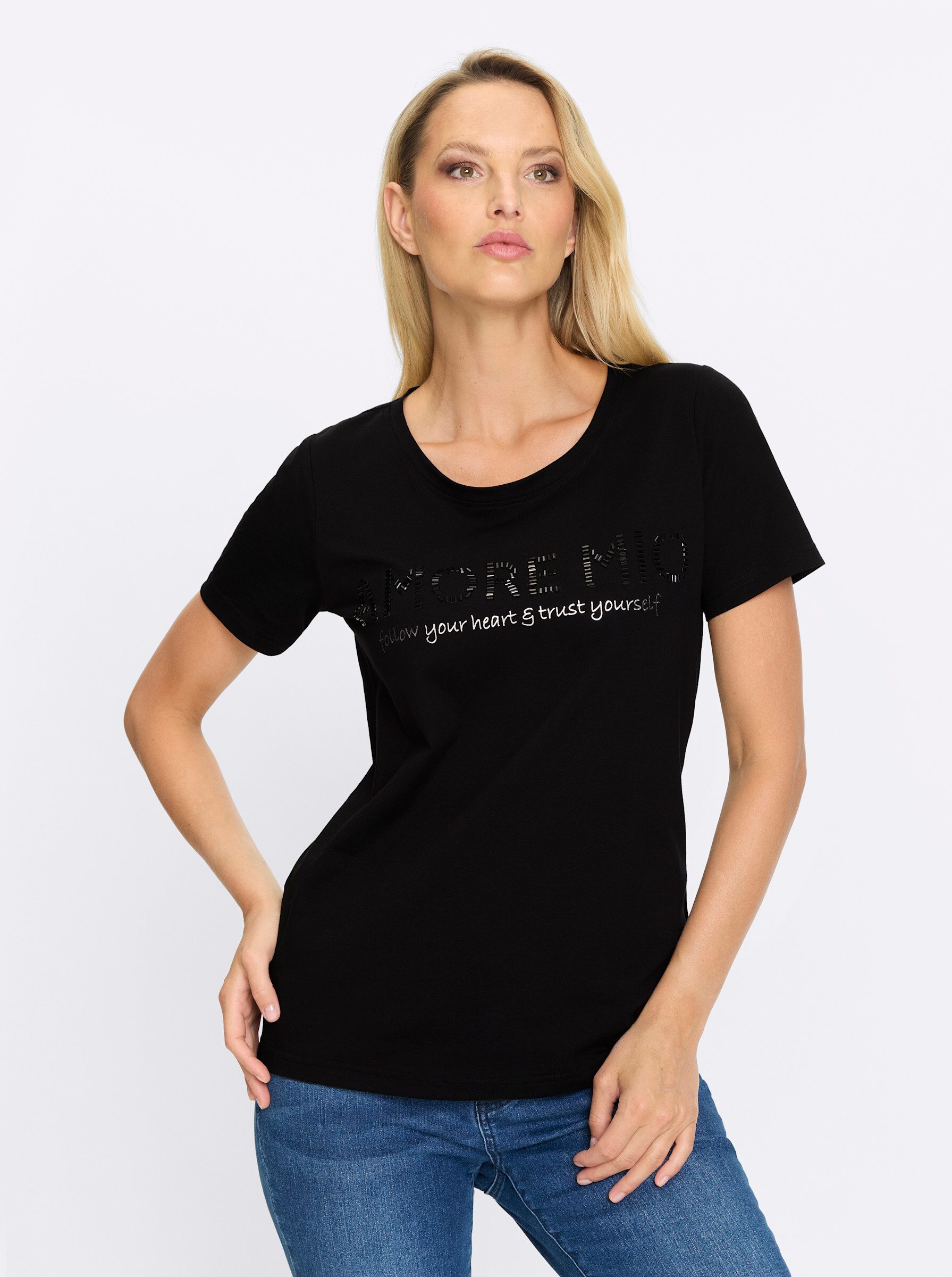 heine T-Shirt Kurzarmshirt . günstig online kaufen