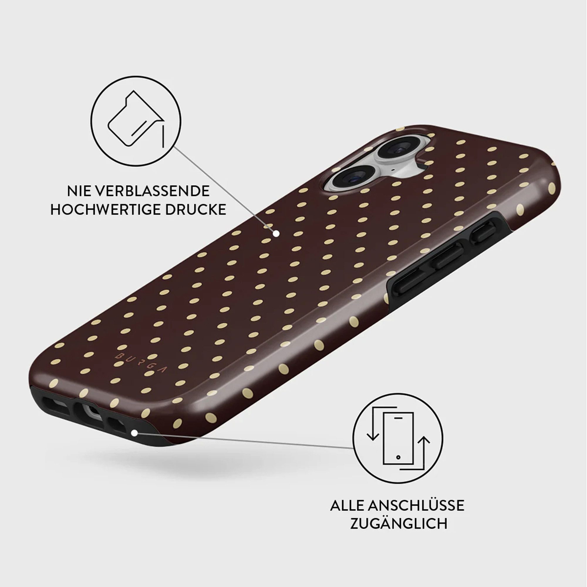 BURGA Backcover Burga Tough Back Cover MagSafe Apple iPhone 17 - Sorry Busy