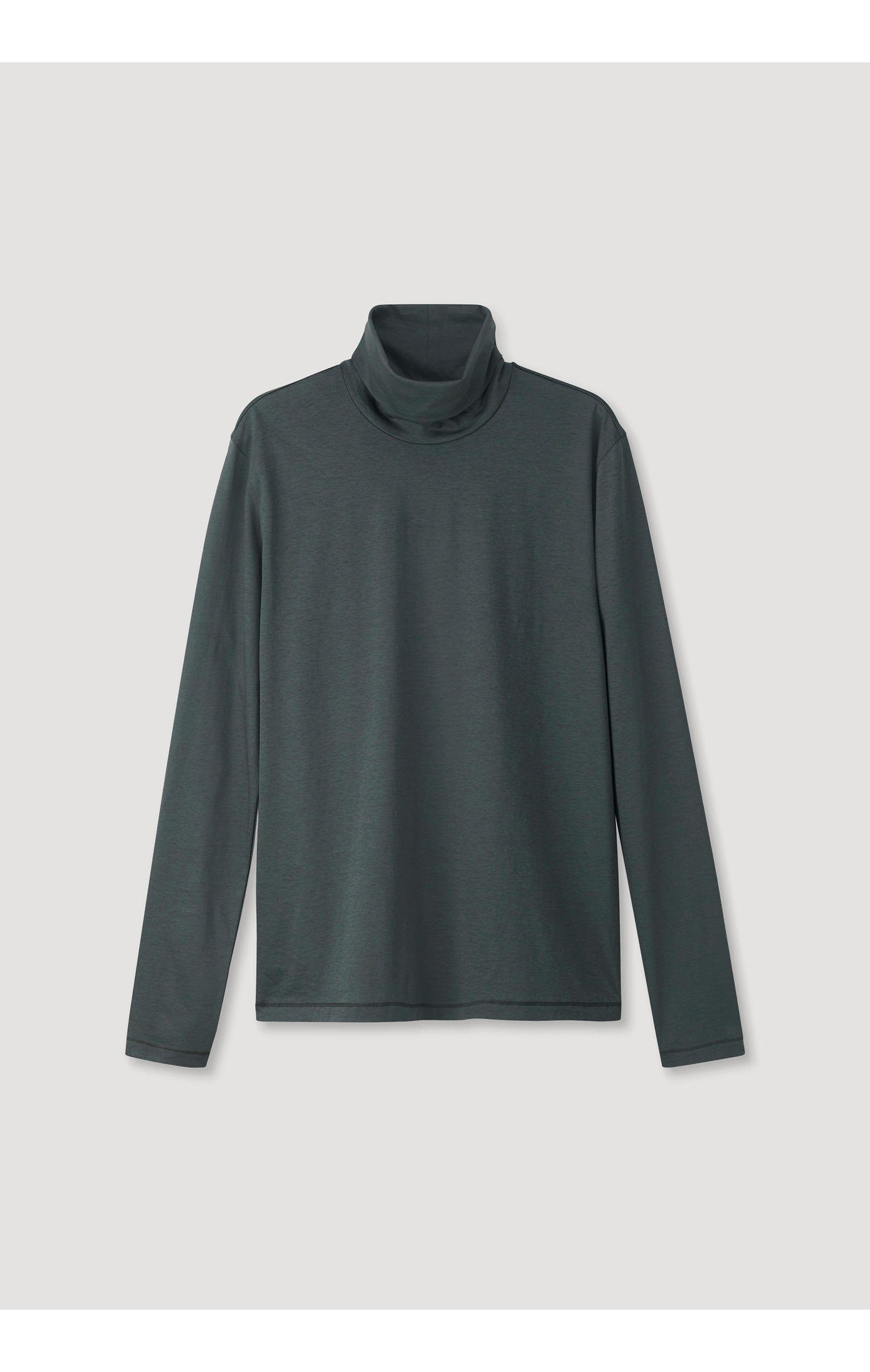 T-Shirt Bio-Baumwolle reiner Hessnatur dunkelgrün aus