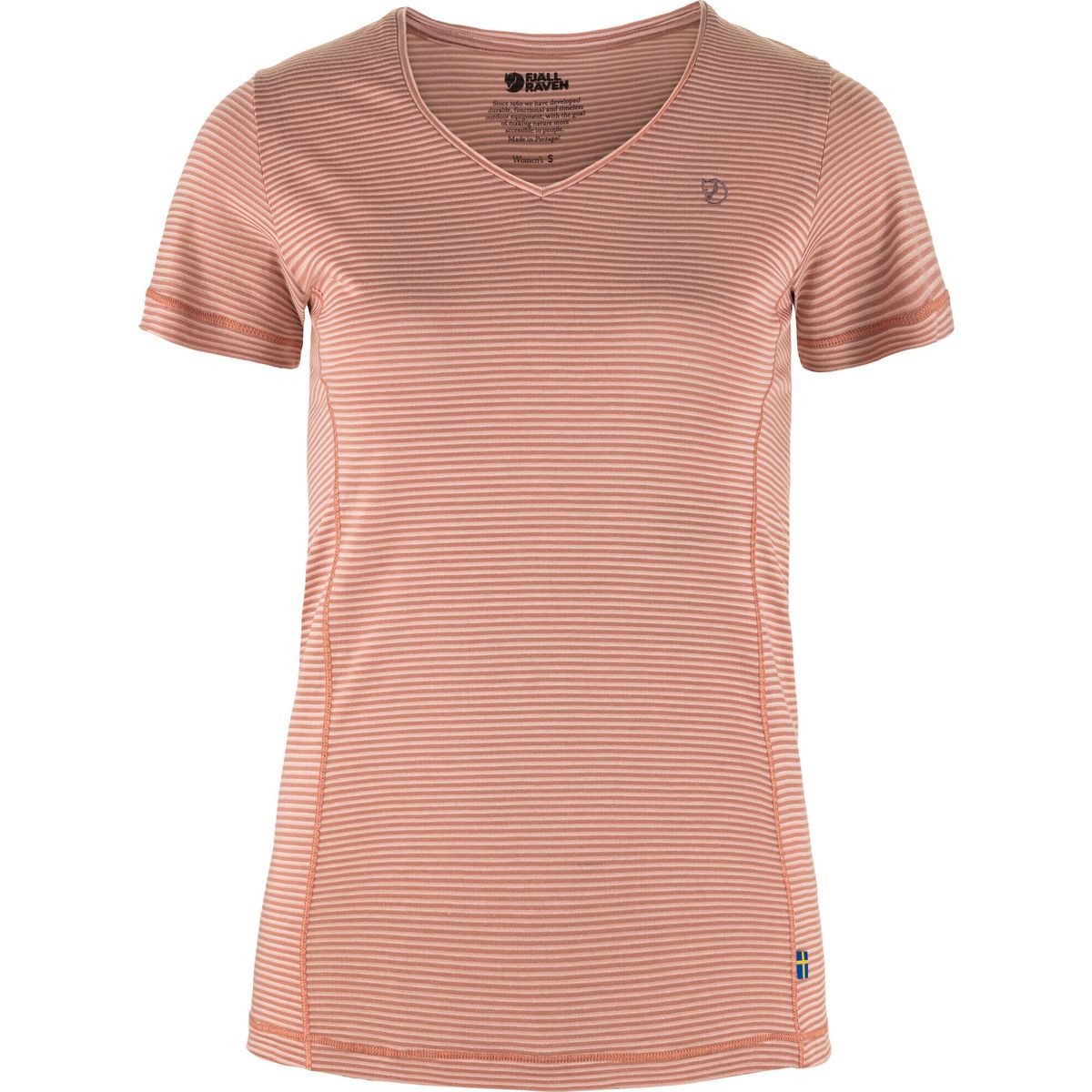 Fjällräven Kurzarmshirt Abisko Cool T-shirt W Komfortables Damen-T-Shirt für Trekking und Reisen, aus kühlem