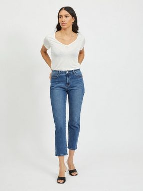 Vila 7/8-Jeans Sommer (1-tlg) Weiteres Detail, Plain/ohne Details