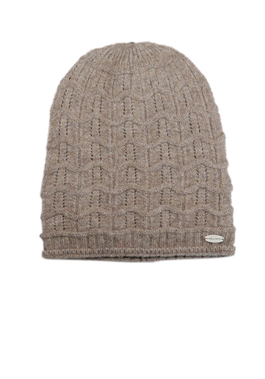 chillouts Beanie Maira Hat mit weichem Lochstrickmuster