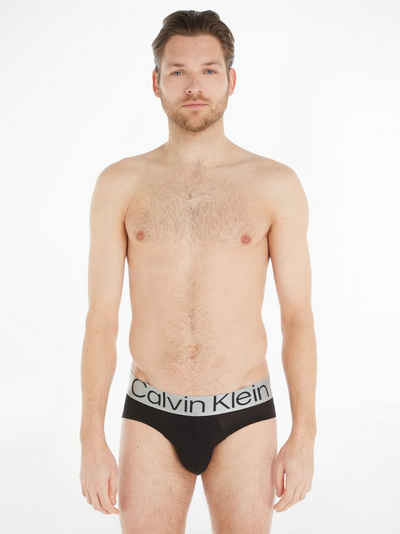 Calvin Klein Underwear Jazz-Pants Сліпи (Packung, 3-St., 3er-Pack) mit Logoschriftzug in passendem Ton zum Slip