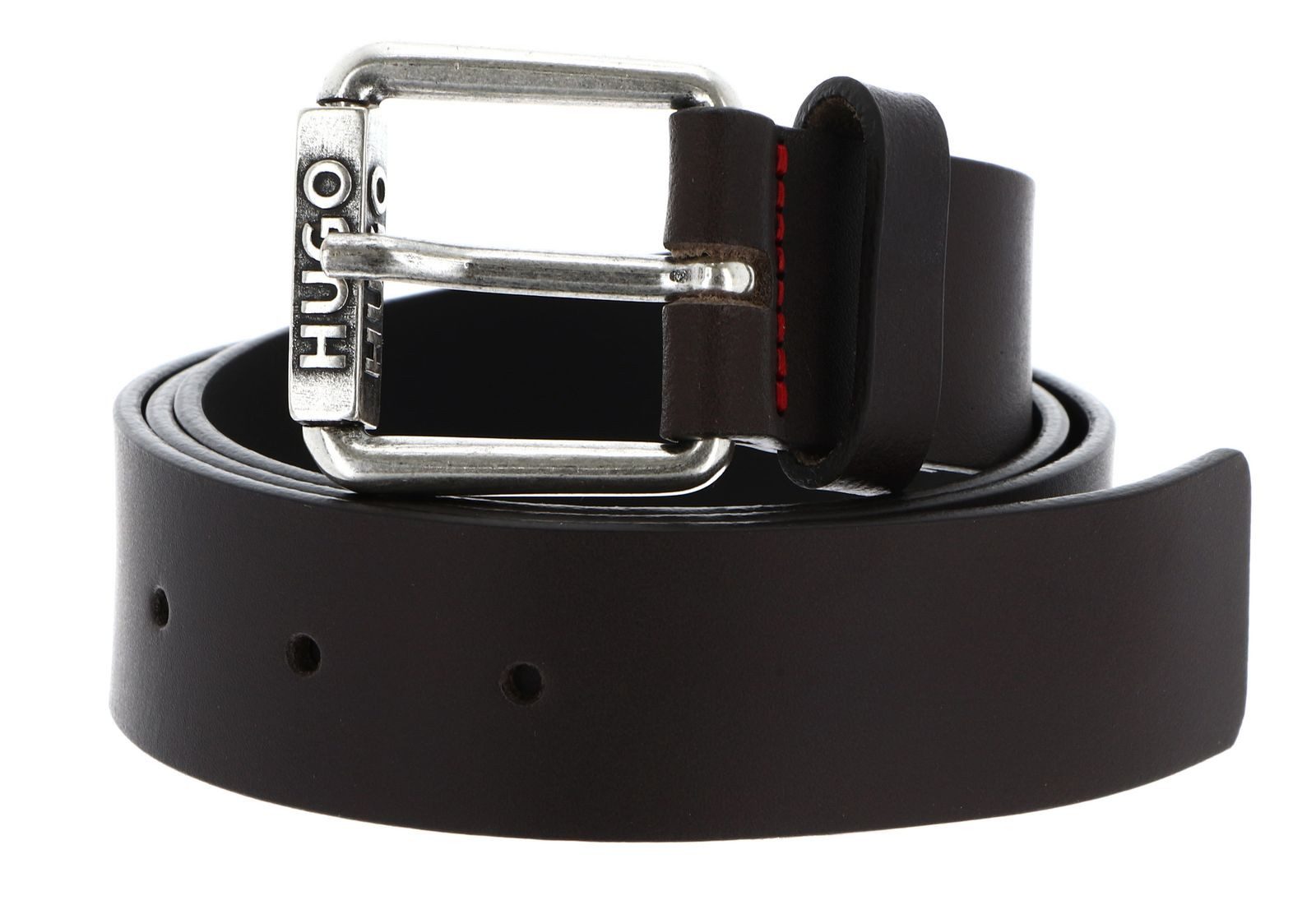 HUGO Ledergürtel Sz35 Leather Belt aus echtem Rindsleder günstig online kaufen