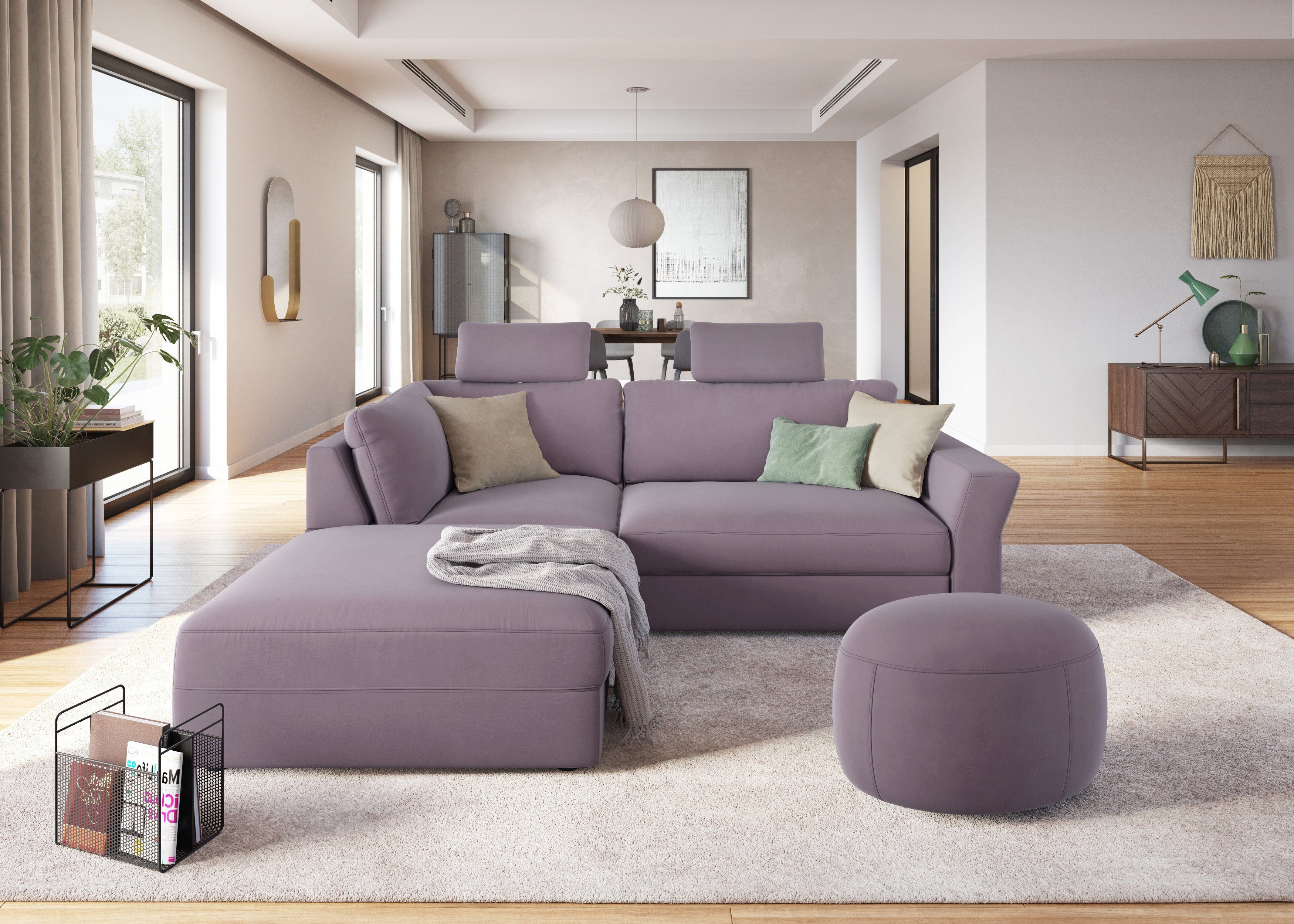 sit&more Ecksofa Cadabra L-Form, Breite 243 günstig online kaufen