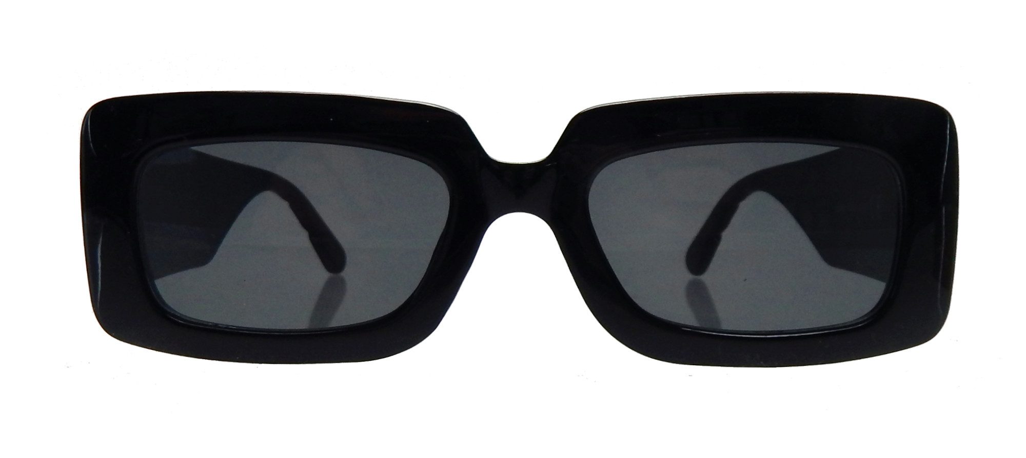 Ella Jonte Sonnenbrille im Retro-Look: Eckiges Oversize-Design mit UV400-Schutz