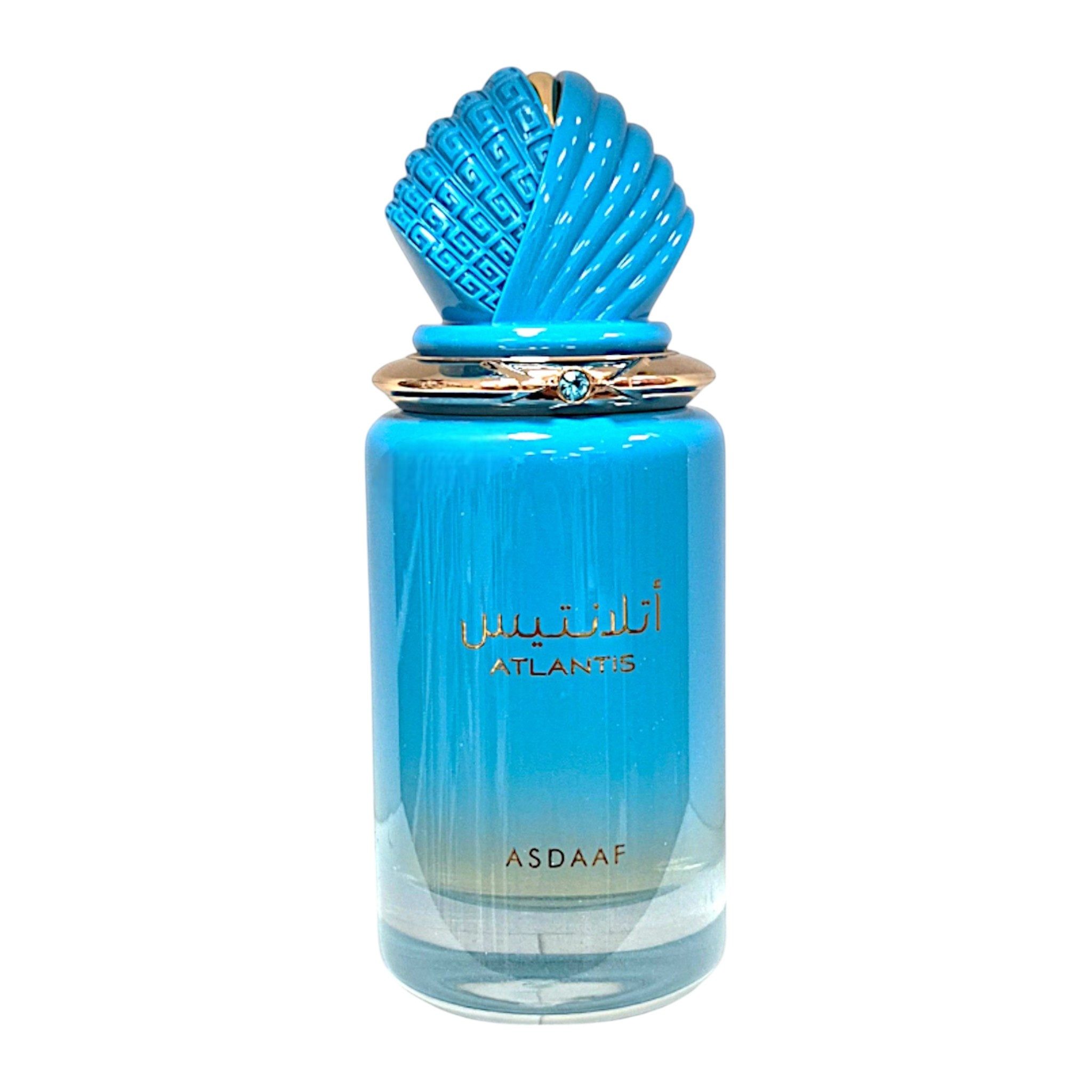 Asdaaf Duft-Set Asdaaf Atlantis Eau de Parfum 100ml + Parfümzerstäuber (leer) Set