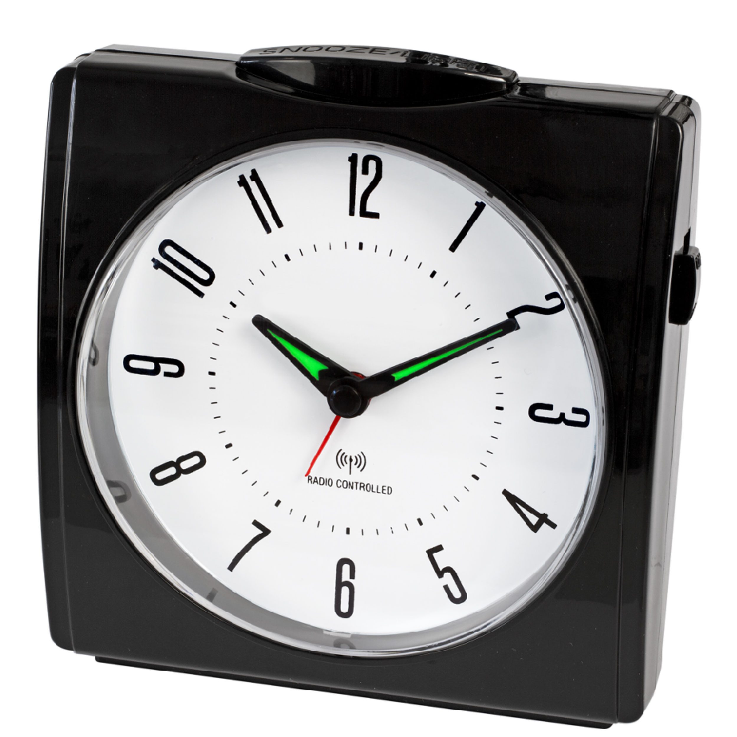 Miraval Funkwecker XXL Funk-Wecker analog große Anzeige, Snooze & Licht