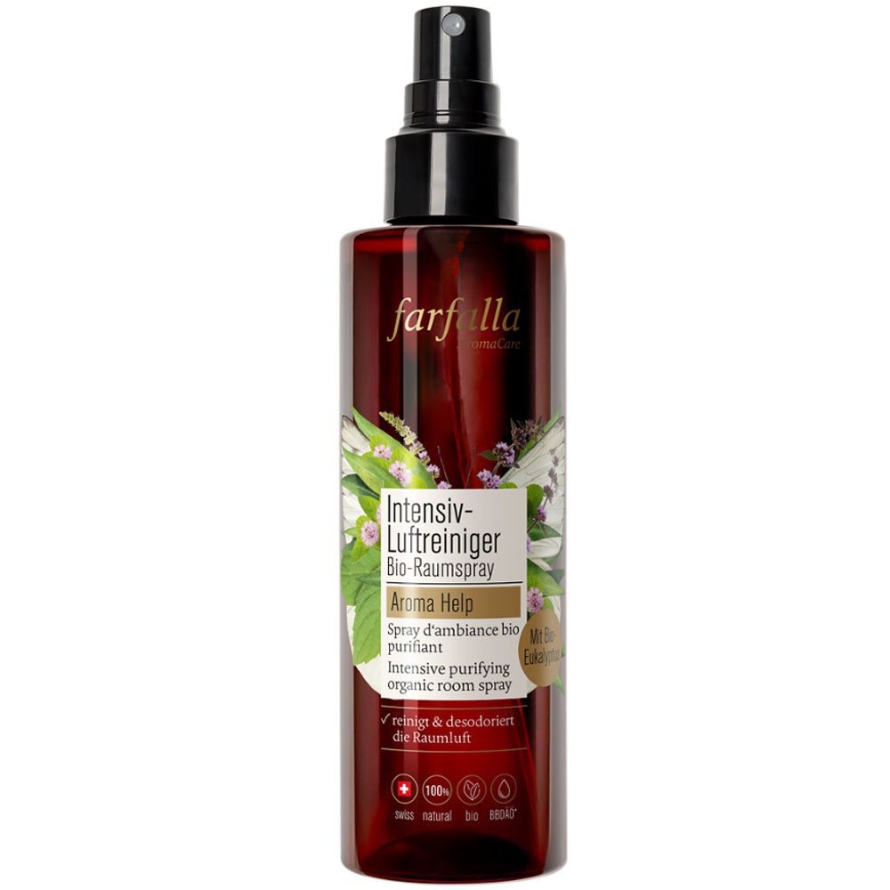 Farfalla Essentials AG Raumduft Intensiv-Luftreiniger Bio-Raumspray Aroma Help, 200 ml
