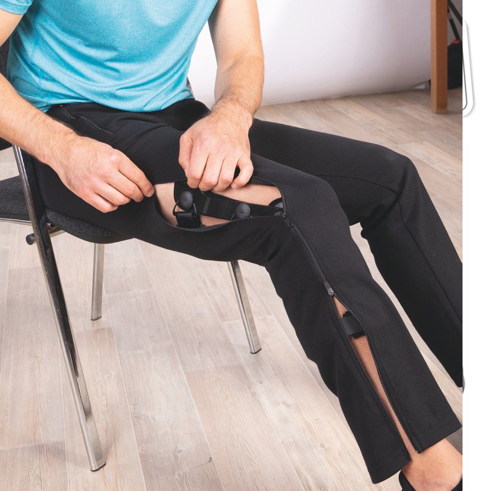 Linea Primero Leggings LPO - Linea Primero - Reha Hose mit durchgehendem RV, Andrea - Damen