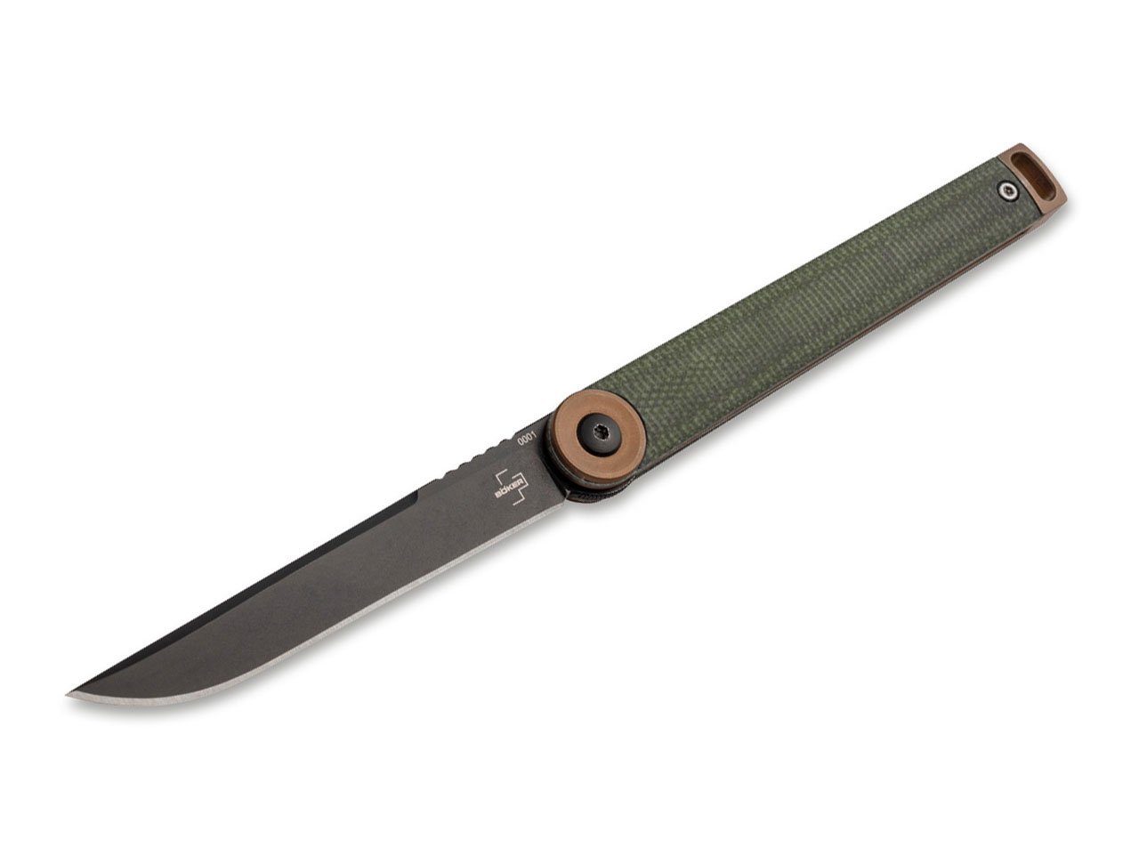 Taschenmesser Böker Plus Kaizen Green Canvas Micarta