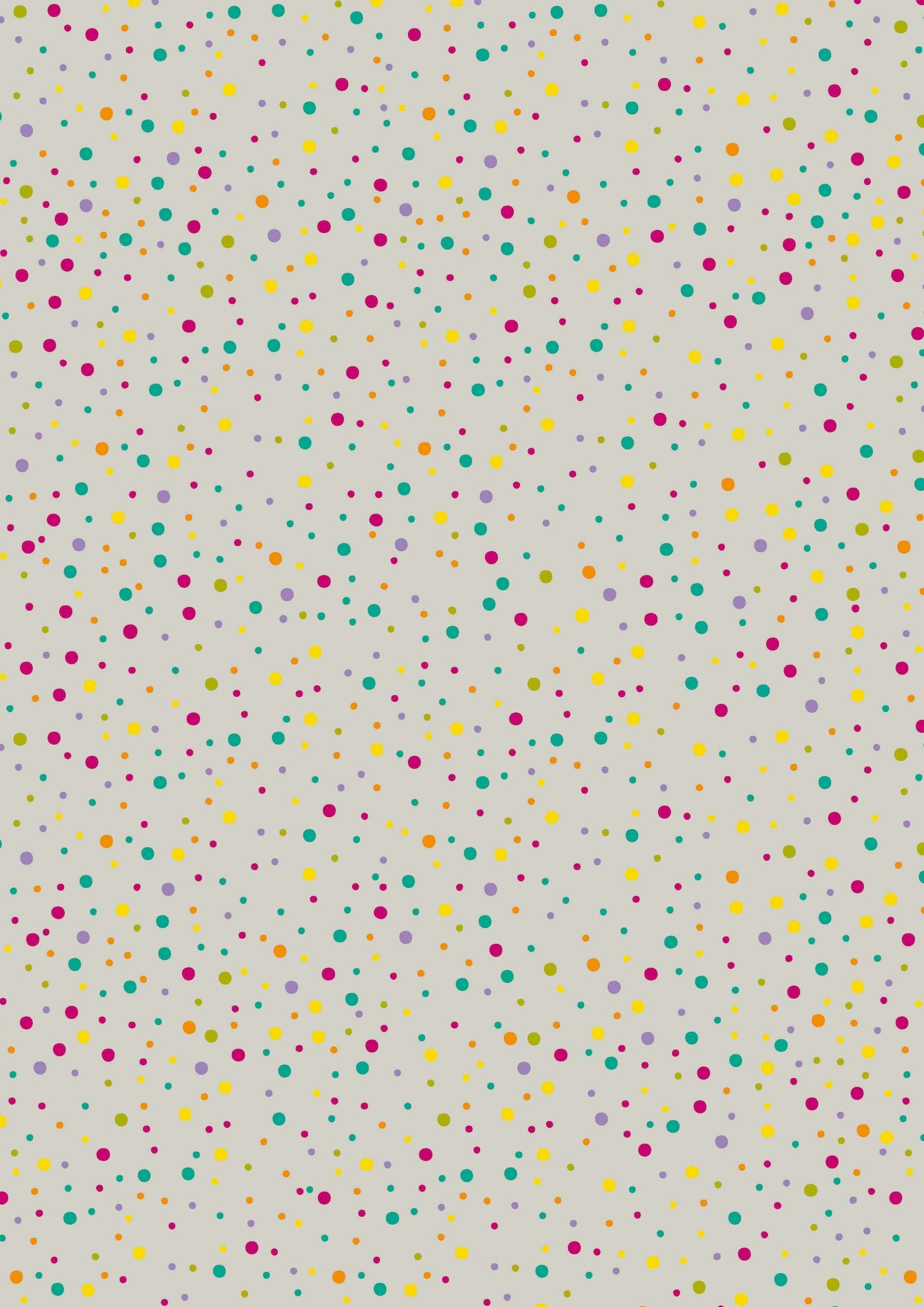 MarpaJansen Motivpapier Regenbogen Punkte, 50 cm x 70 cm