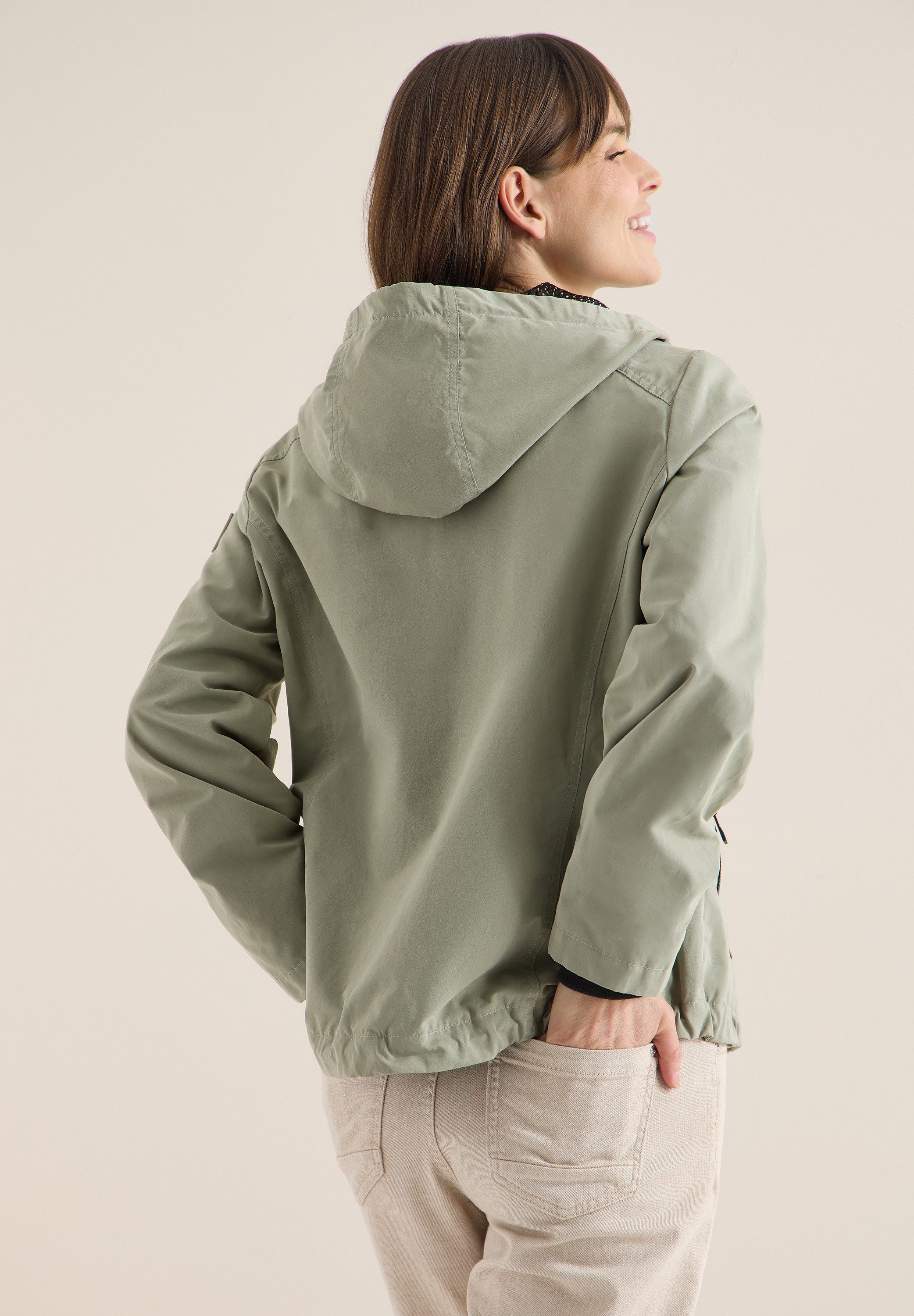 CECIL Kurzjacke im Hoodie-Style