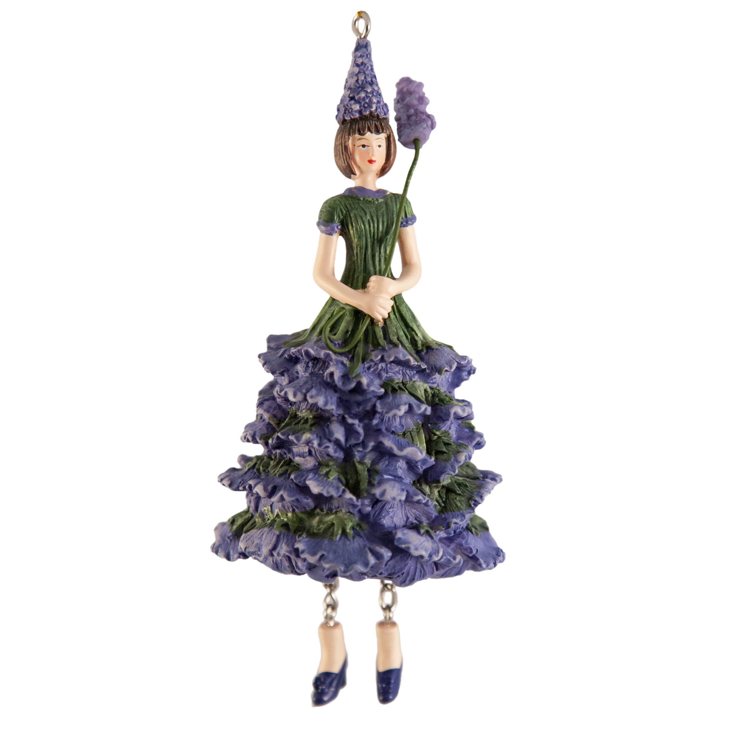 ROSEMARIE SCHULZ Heidelberg Dekofigur Blumenmädchen Lavendel günstig online kaufen