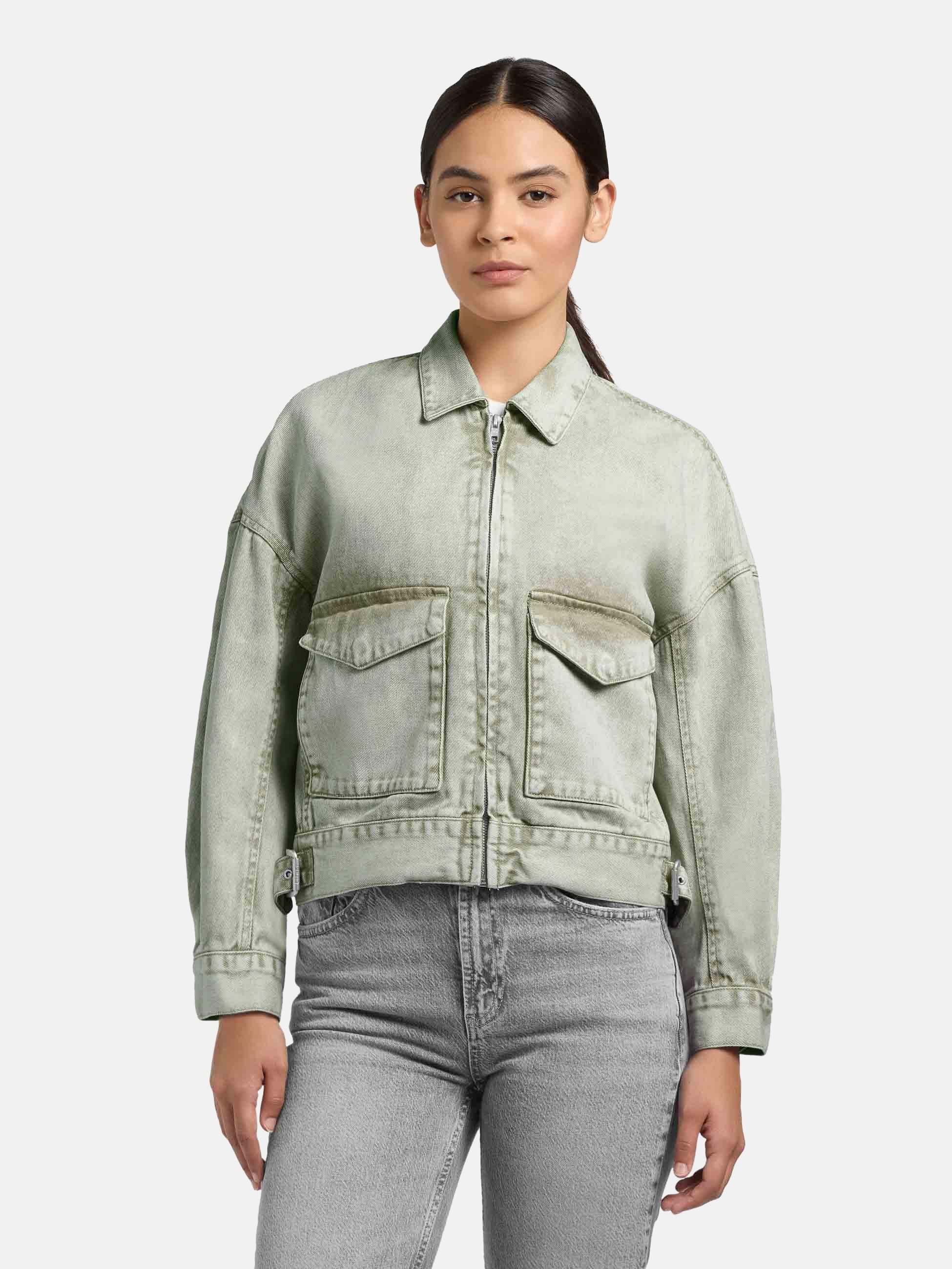 khujo Hemdjacke Nelina (1-St) Oversize Jeansjacke
