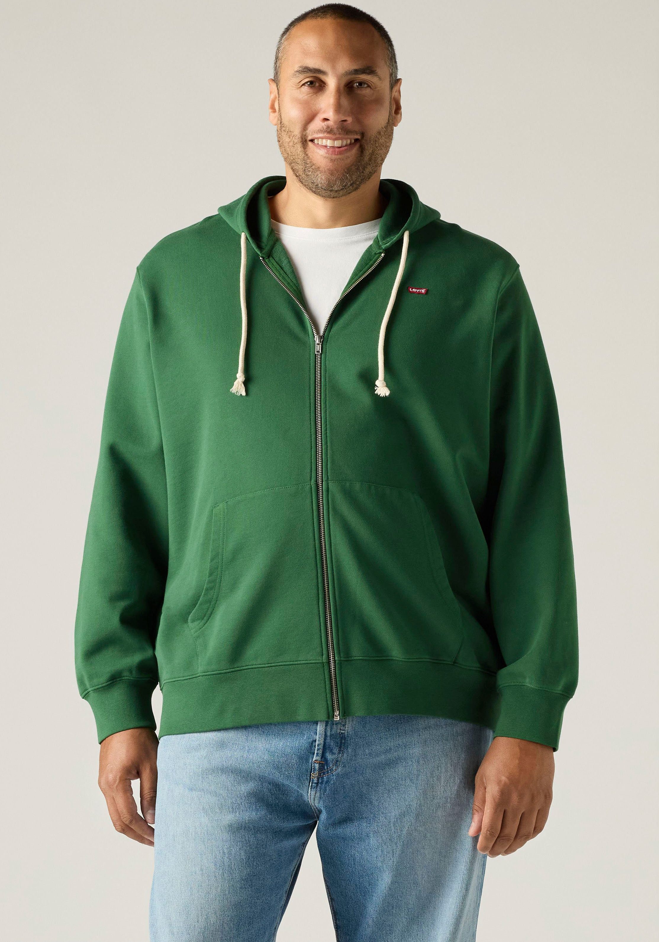 Levi's® Plus Kapuzensweatshirt mit dezentem Levi's® Batwing Logo