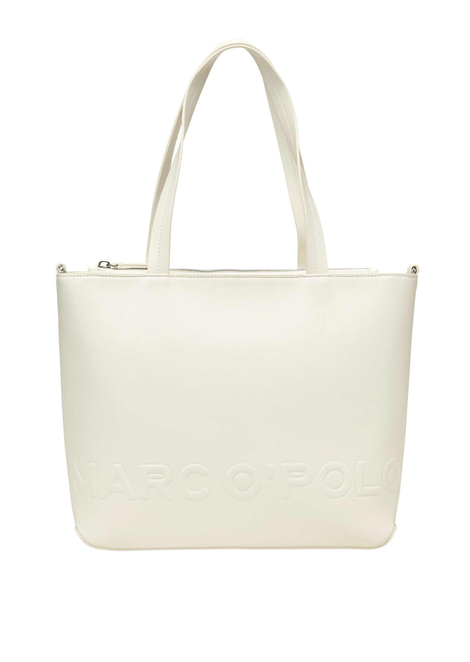 Shopper aus einer Lederalternative aus recyceltem Polyester