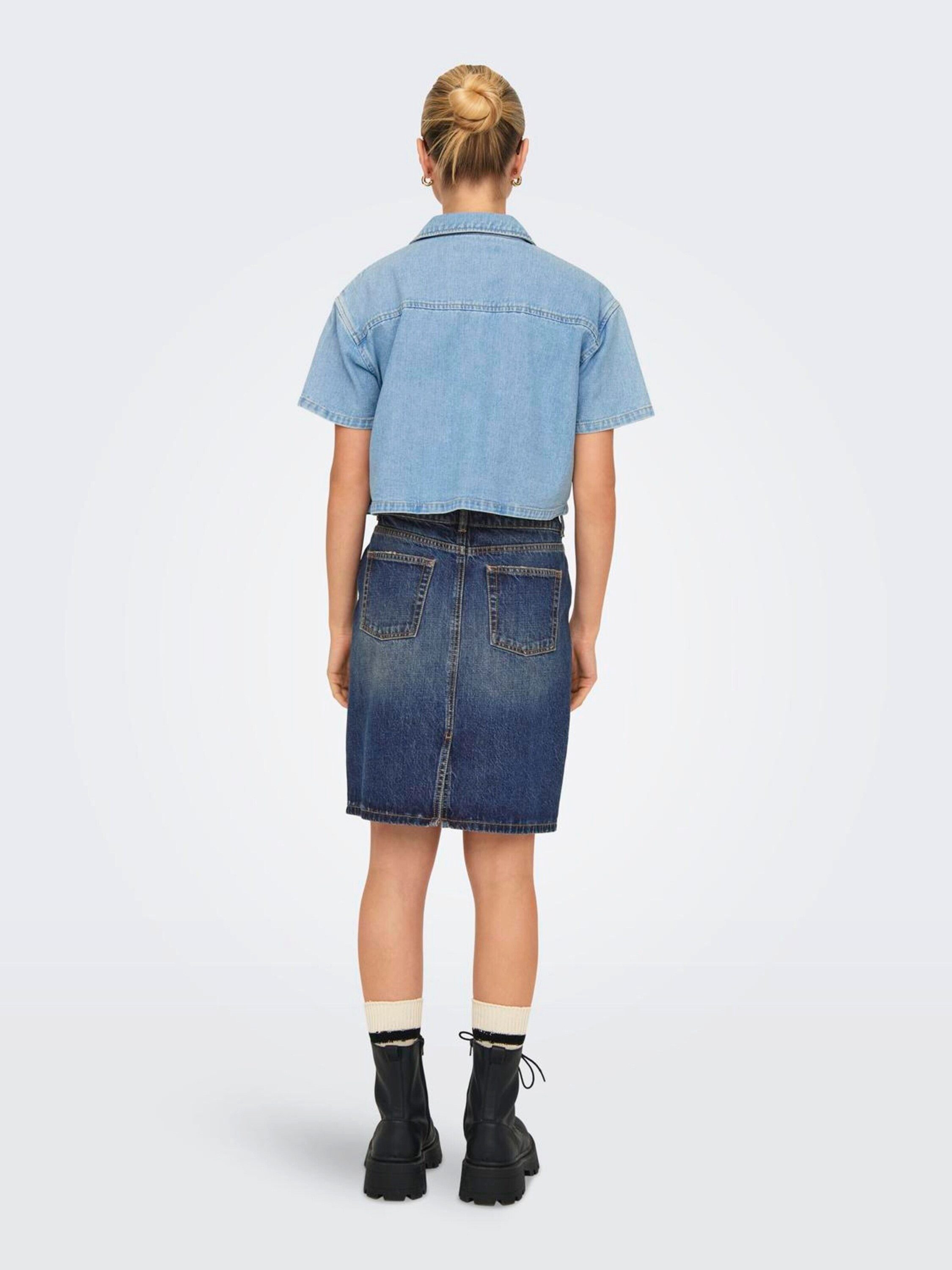 ONLY Jeansrock ONLJacky (1-tlg) Plain/ohne Details günstig online kaufen