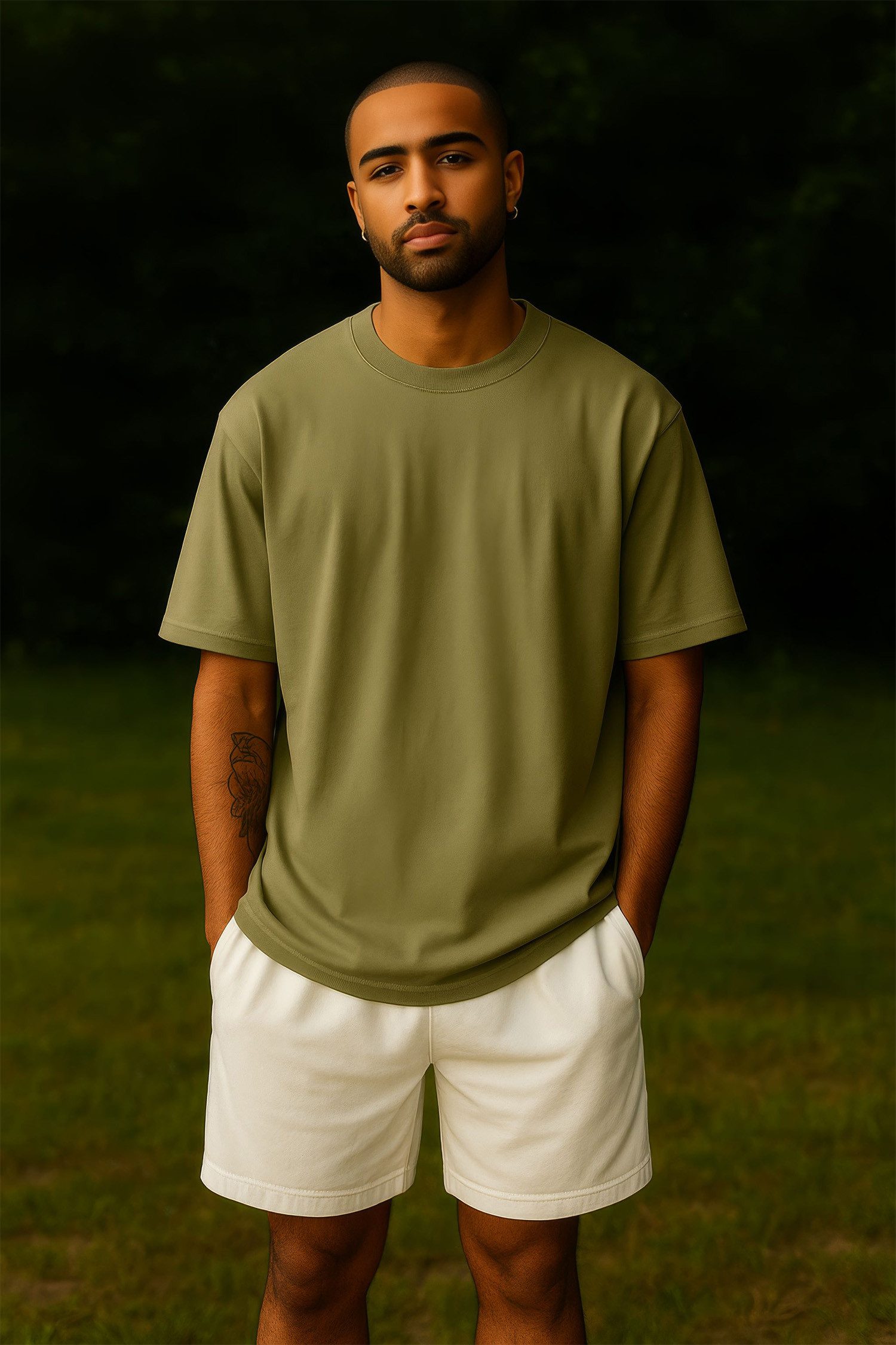 Reichstadt Oversize-Shirt Reichstadt Oversized Herren T-Shirt günstig online kaufen