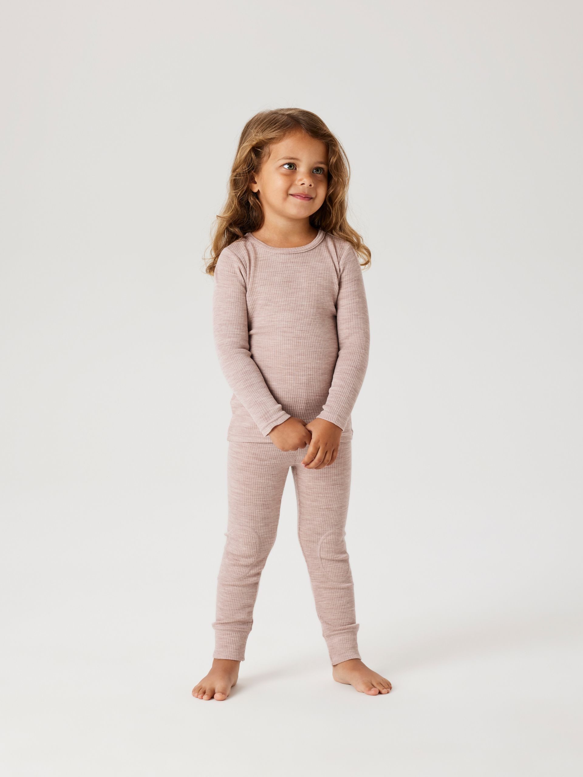 Name It Langarmshirt NMNWAX WOOL RIB LS TOP