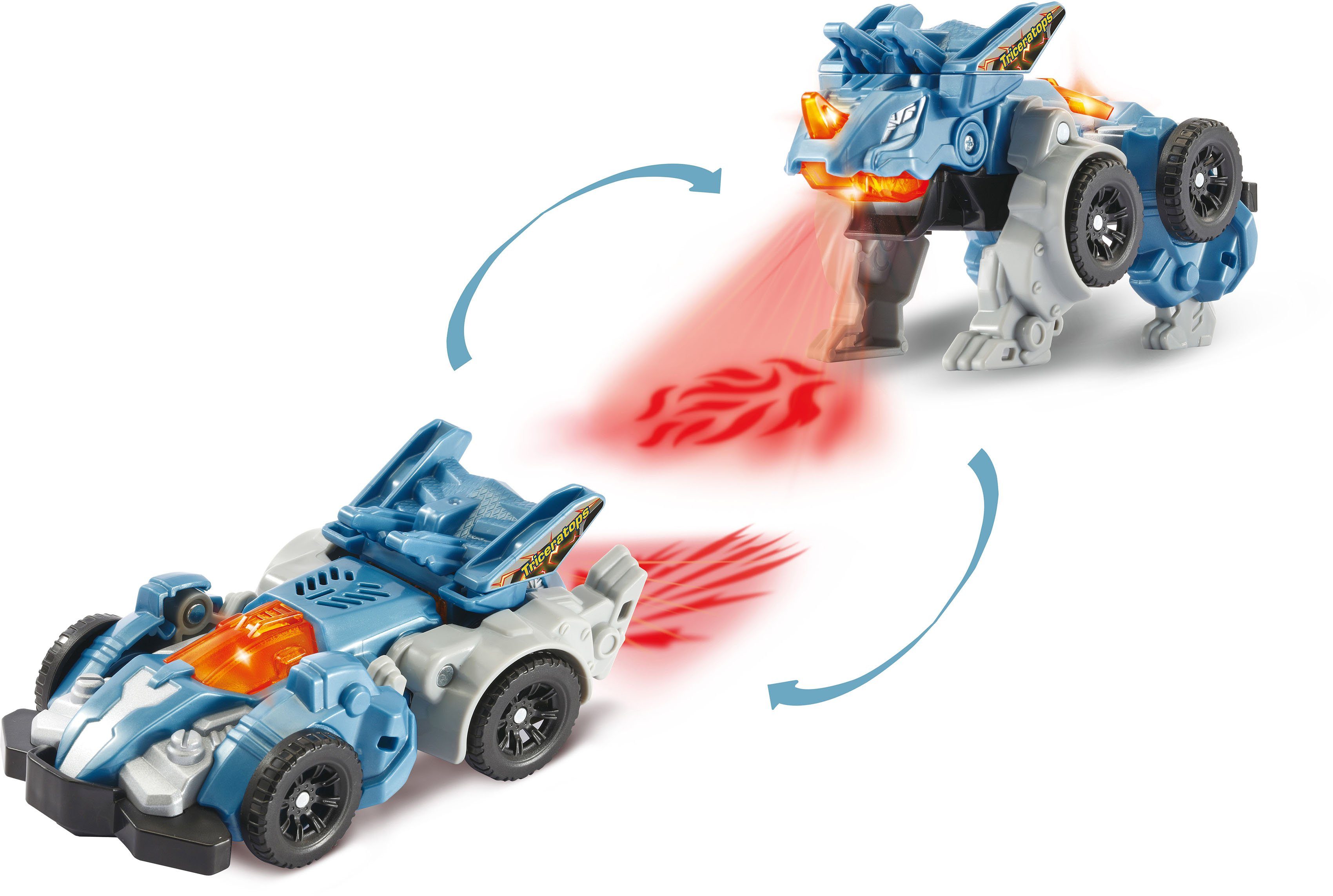 Vtech® Spielfigur Switch & Go Dinos, Fire-Mini-Triceratops