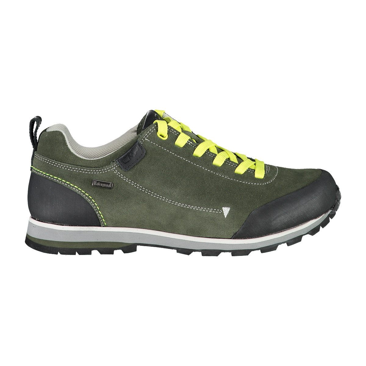 Wander-Travelschuhe Elettra Low Hiking WP (wasserdicht) grün/gelb Wanderschuh