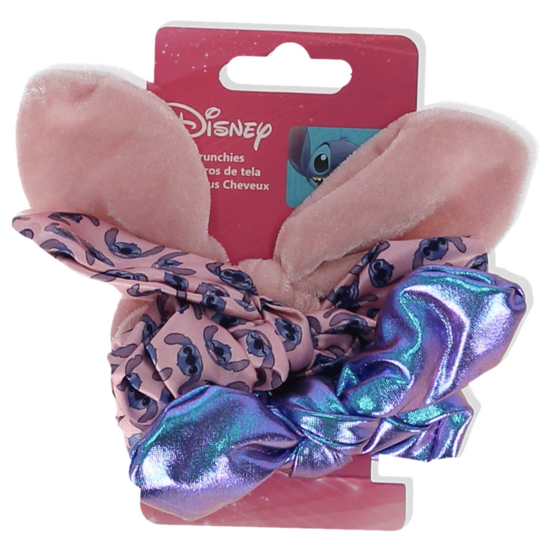 Lilo & Stitch Haargummi Scrunchies mit Schleife – Stylische Haargummis