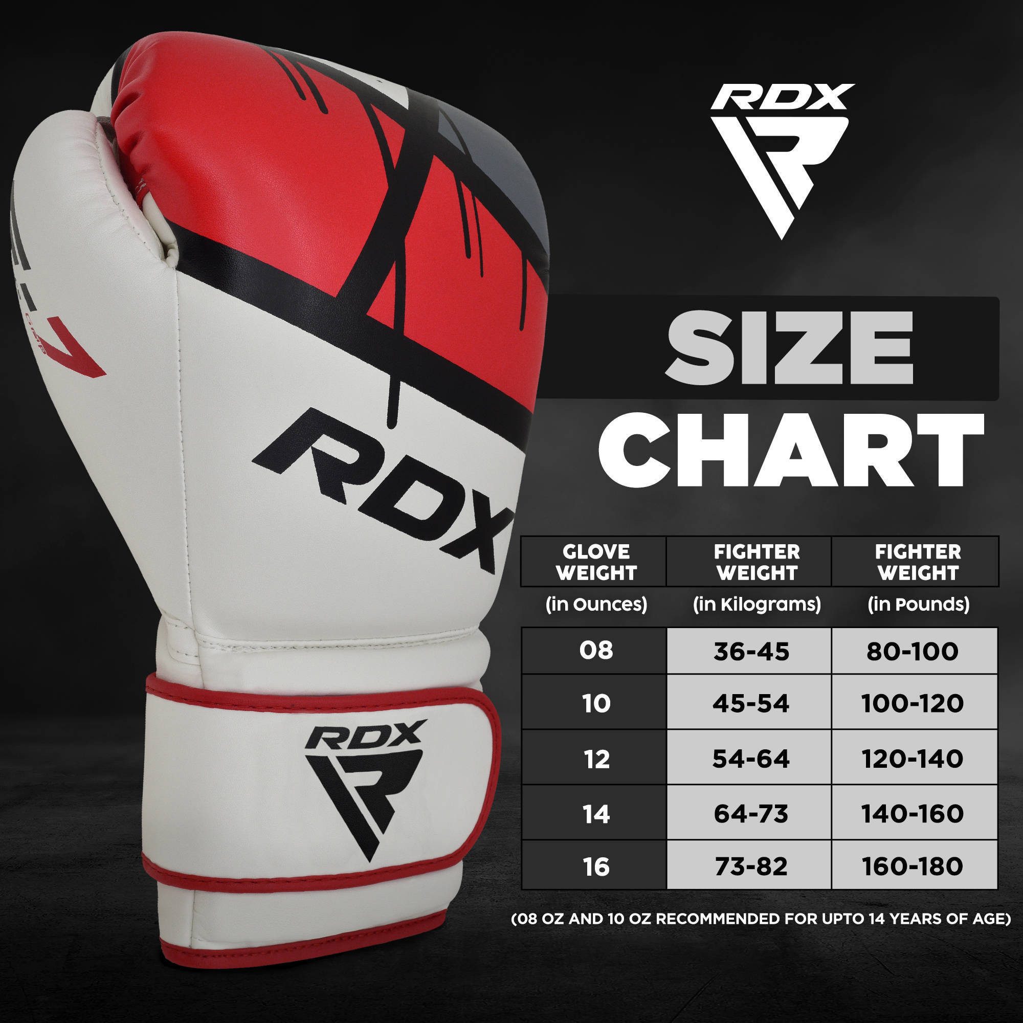 RDX Sports Boxhandschuhe RDX Boxhandschuhe Muay Thai Boxsack Training Sparring Kickboxing – Bild 2 von 5