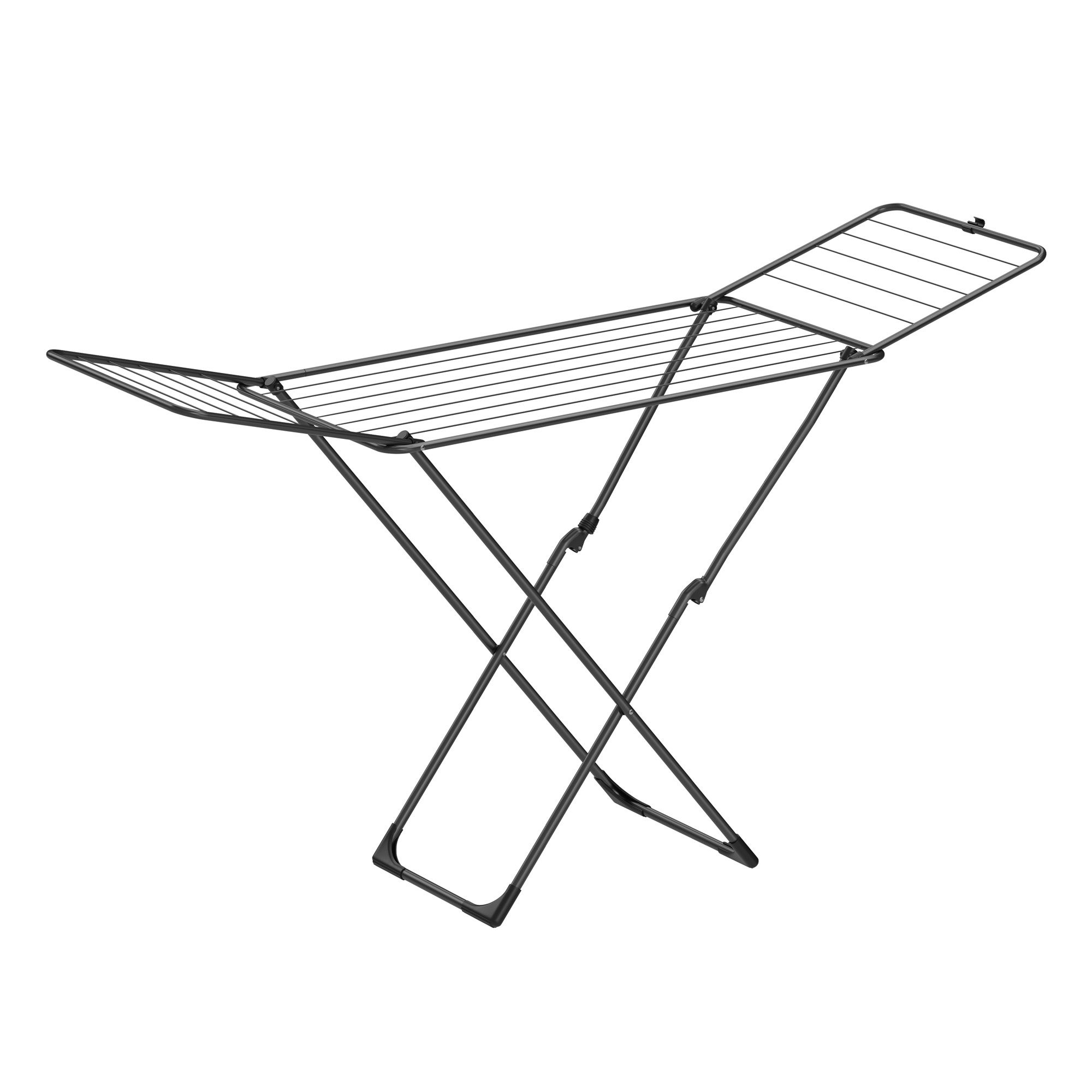SONGMICS Wäscheständer, Standtrockner klappbar, Flügelwäscheständer, freistehend