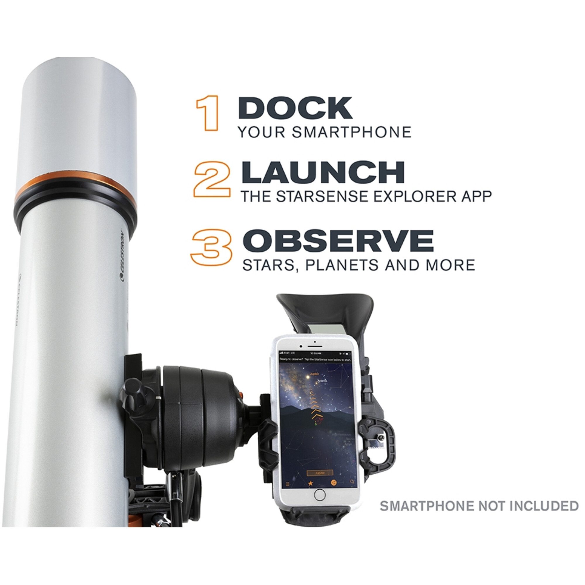 Celestron Teleskop Celestron Teleskop AC 102/660 StarSense Explorer DX 102 AZ