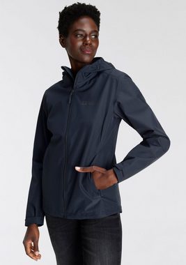 Jack Wolfskin Funktionsjacke FARWOOD JKT W Wasserabweisend & Atmungsaktiv & Winddicht