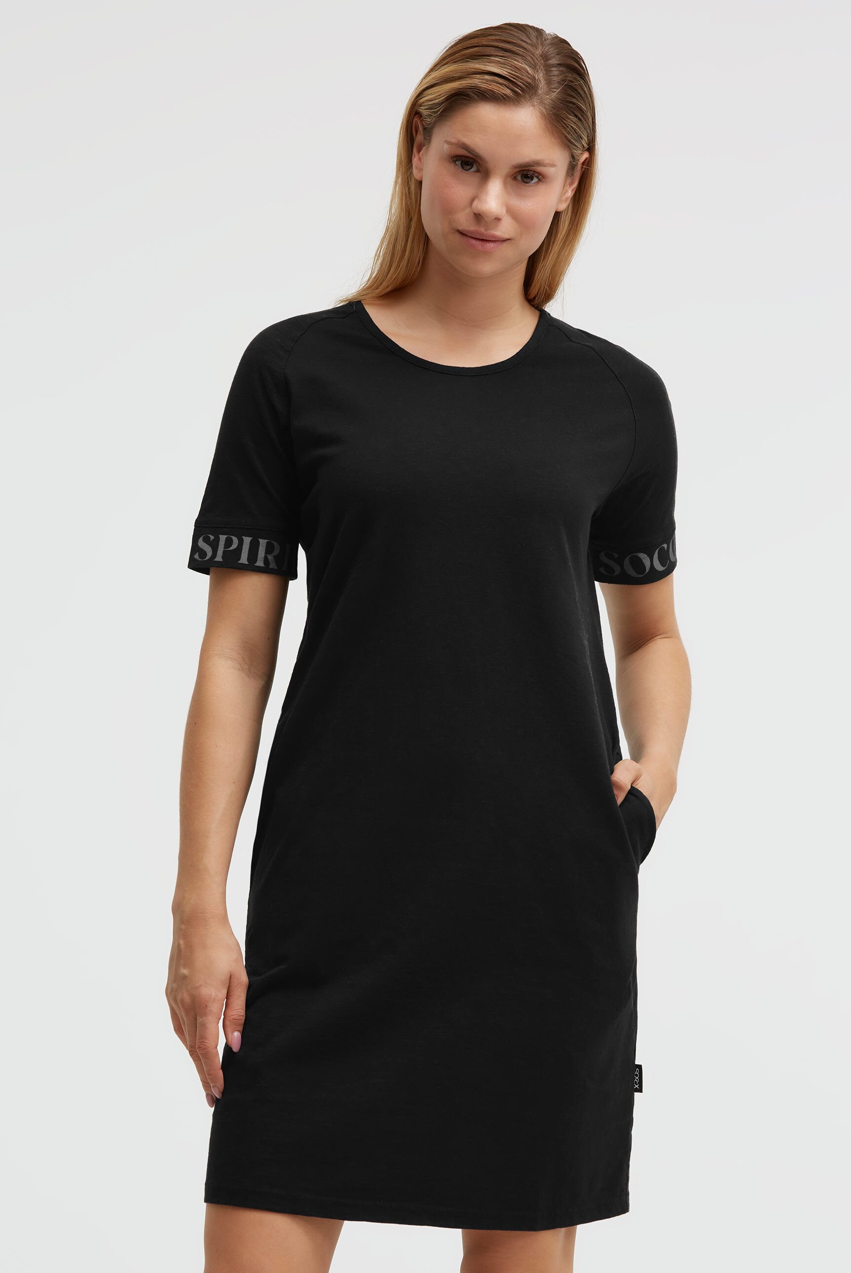 SOCCX Sommerkleid mit Taschen