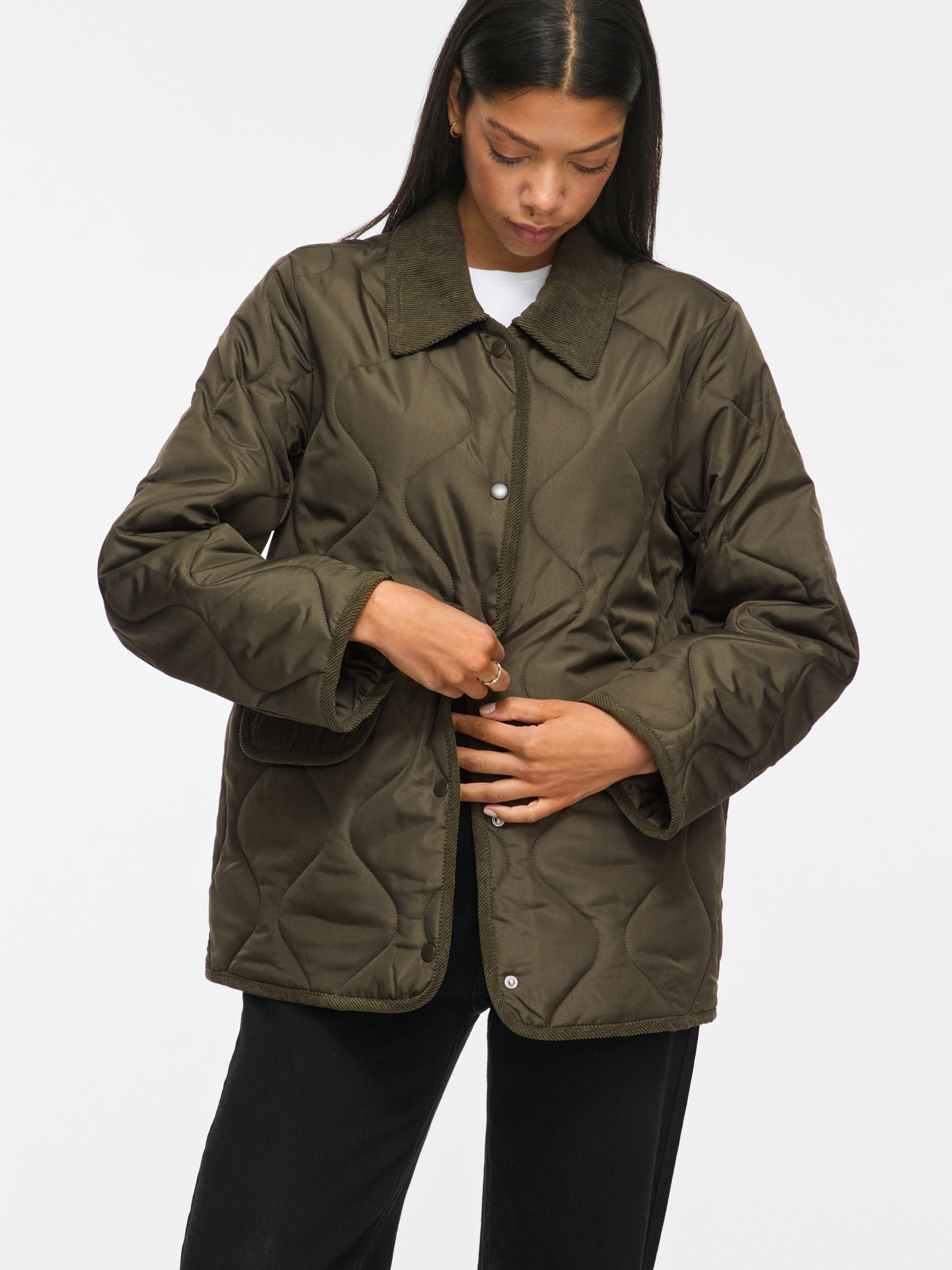 Steppjacke VITATE L/S QUILT DETAIL JACKET - NOOS
