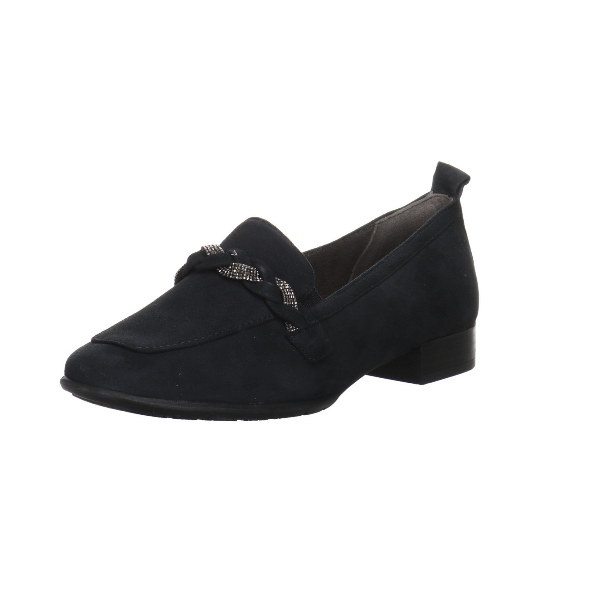 Tamaris COMFORT Damen Slipper Schuhe Slipper Slipper Veloursleder NAVY