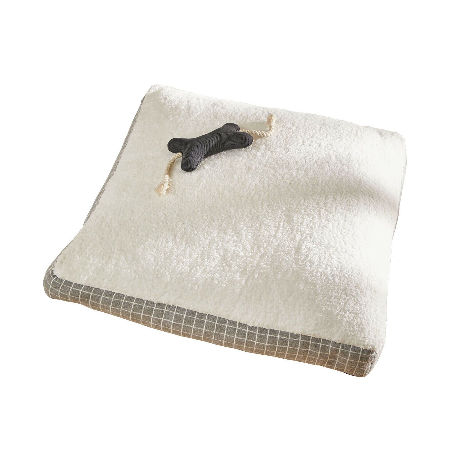 Mirabeau Hundebett Haustiermatratze Lalumos weiß/grau