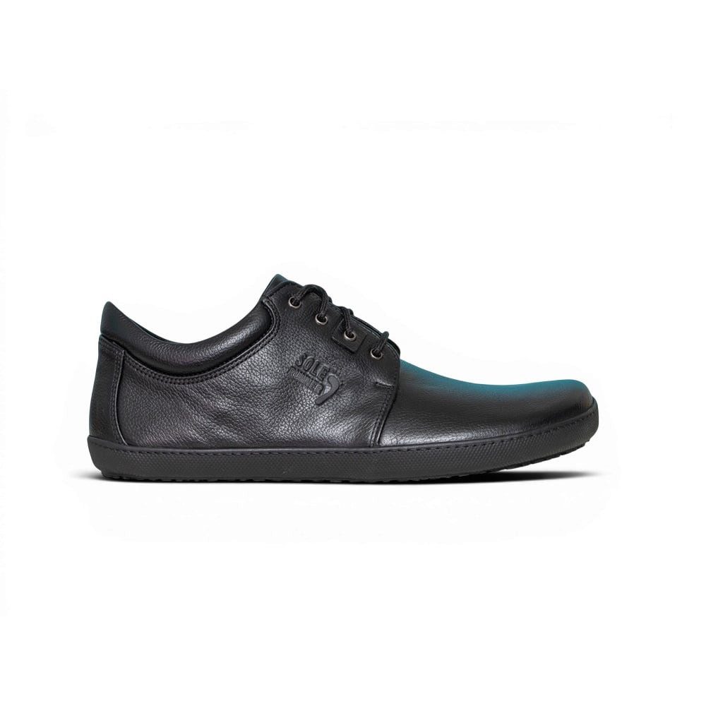 Sole Runner Barfussschuhe Metis 2 Leder (breite Zehenbox) schwarz Sneaker