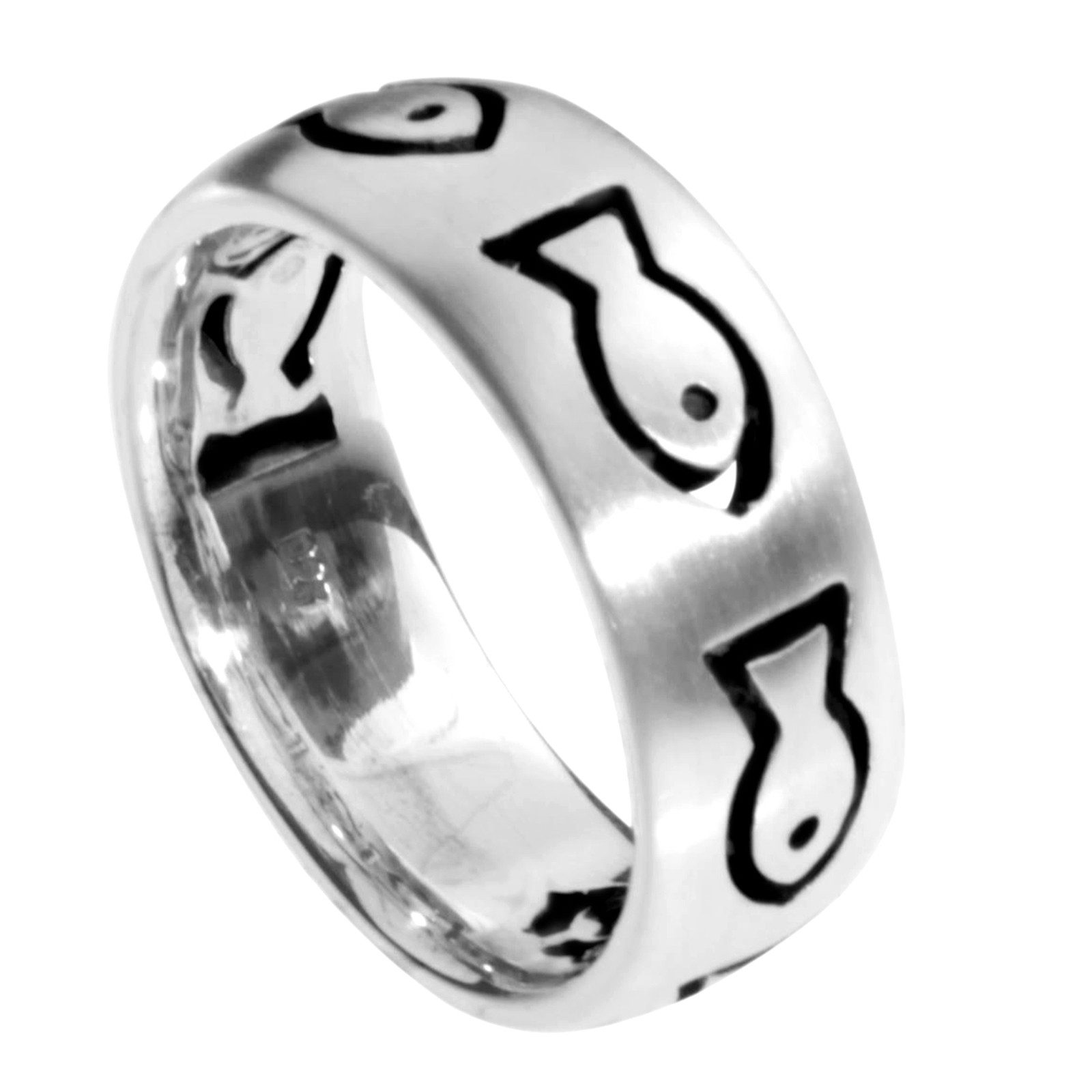 OSTSEE-SCHMUCK Fingerring Ostsee-Schmuck Ring Fisch Ring günstig online kaufen