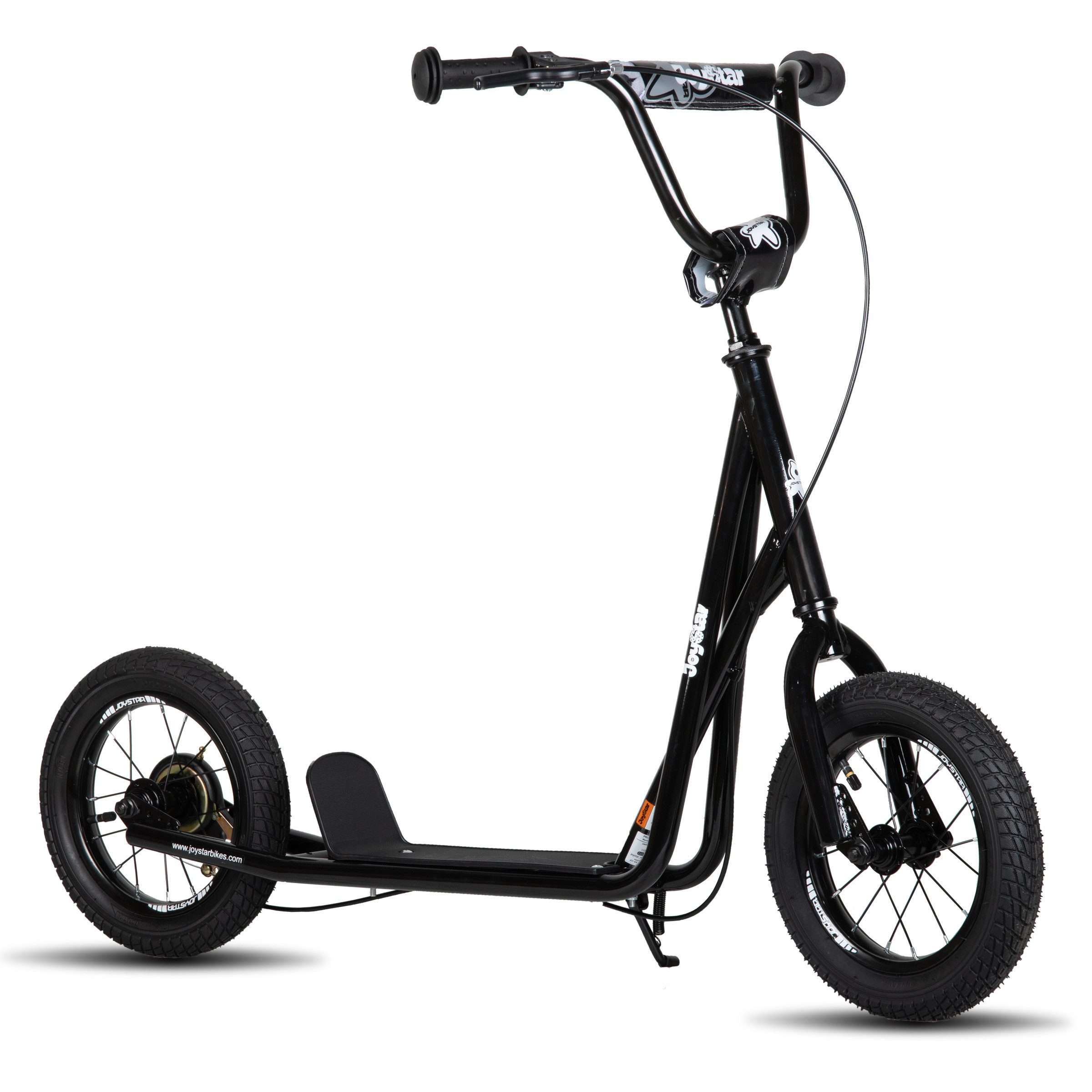 JOYSTAR Skateboard Stabiler schwarzer Kinderscooter 12 Zoll für Outdoor-Abenteuer