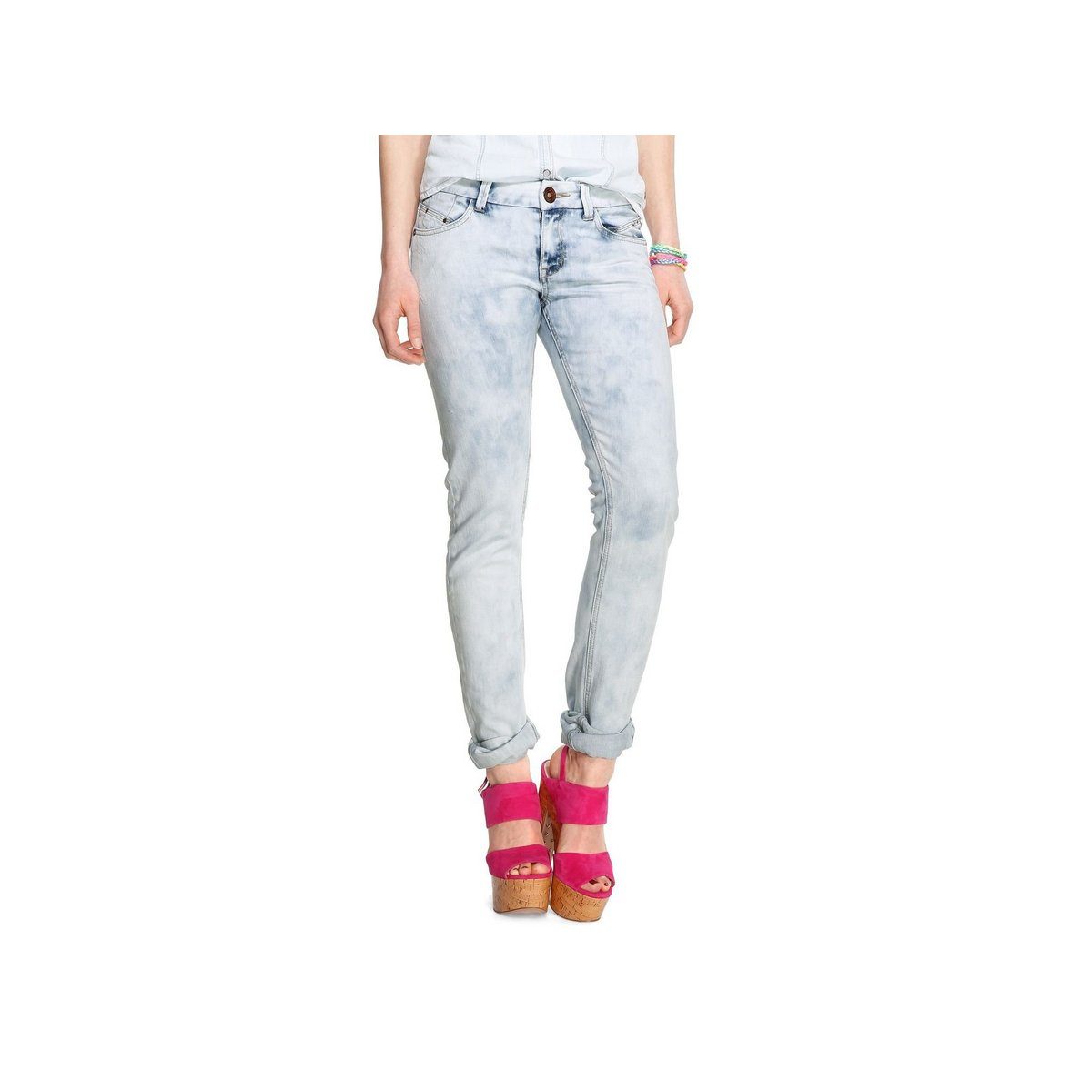 Qstarz 5-Pocket-Jeans uni (1-tlg)