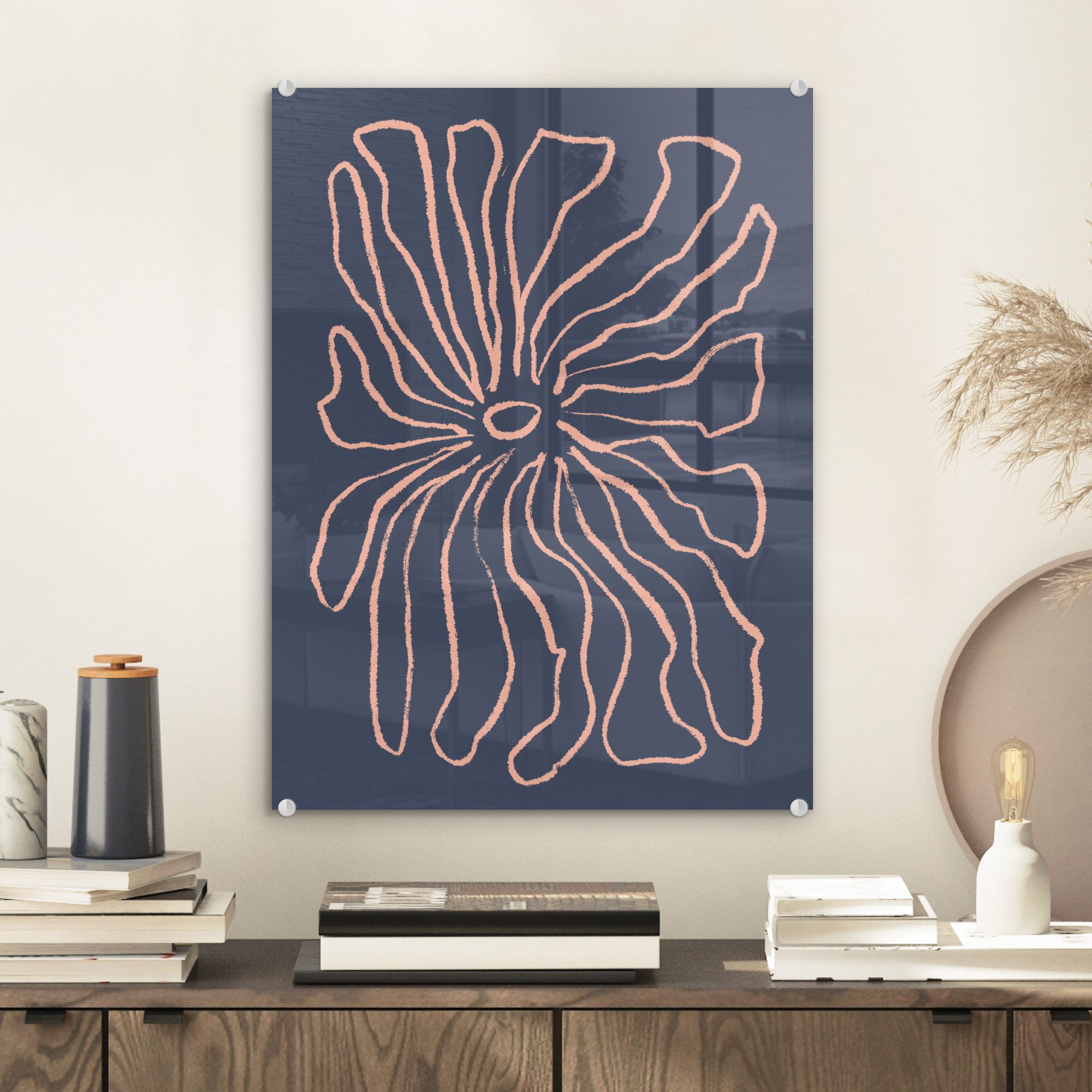 MuchoWow Acrylglasbild Blumen - Bohème - günstig online kaufen